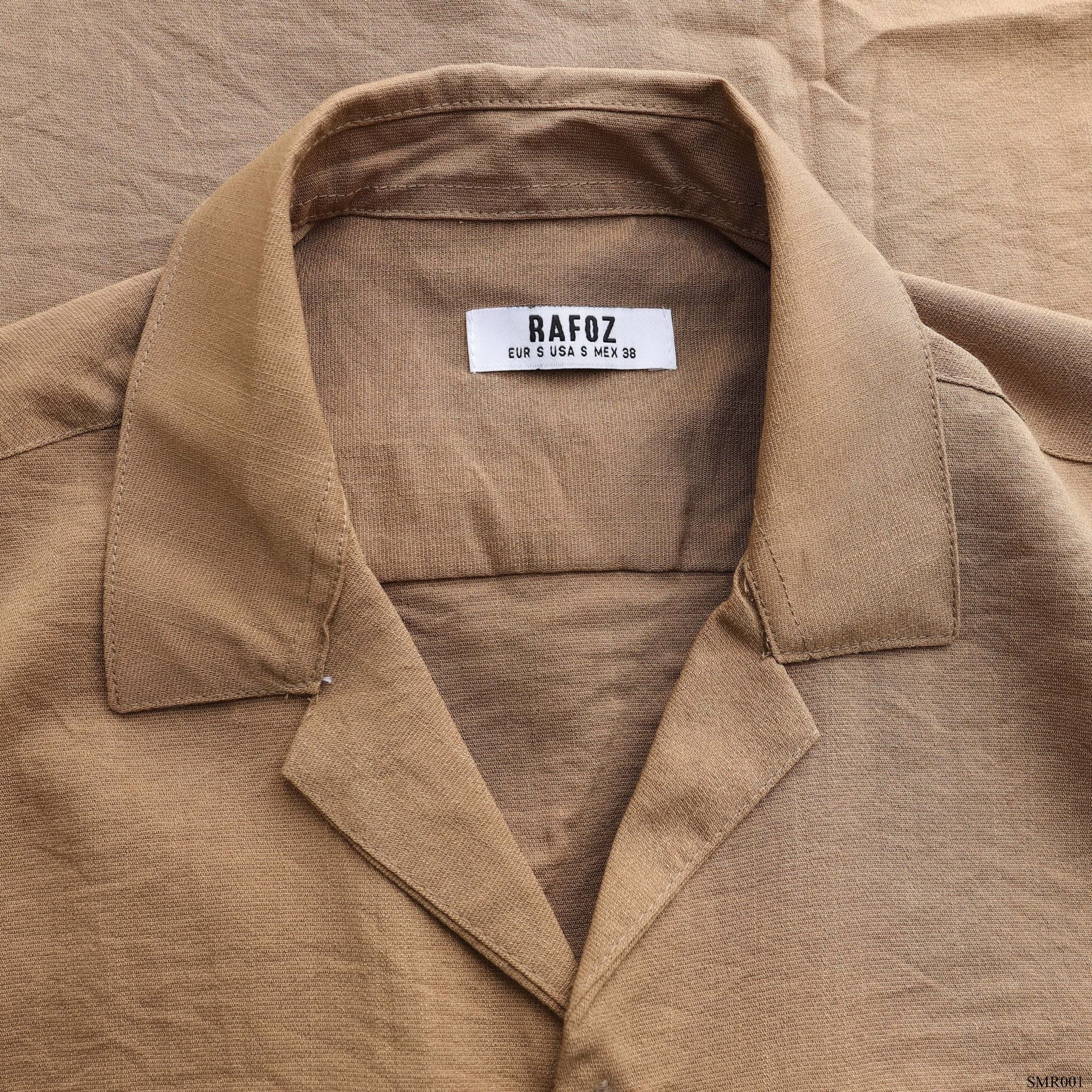  Áo sơ mi NT RAFOZ cổ danton - 001 