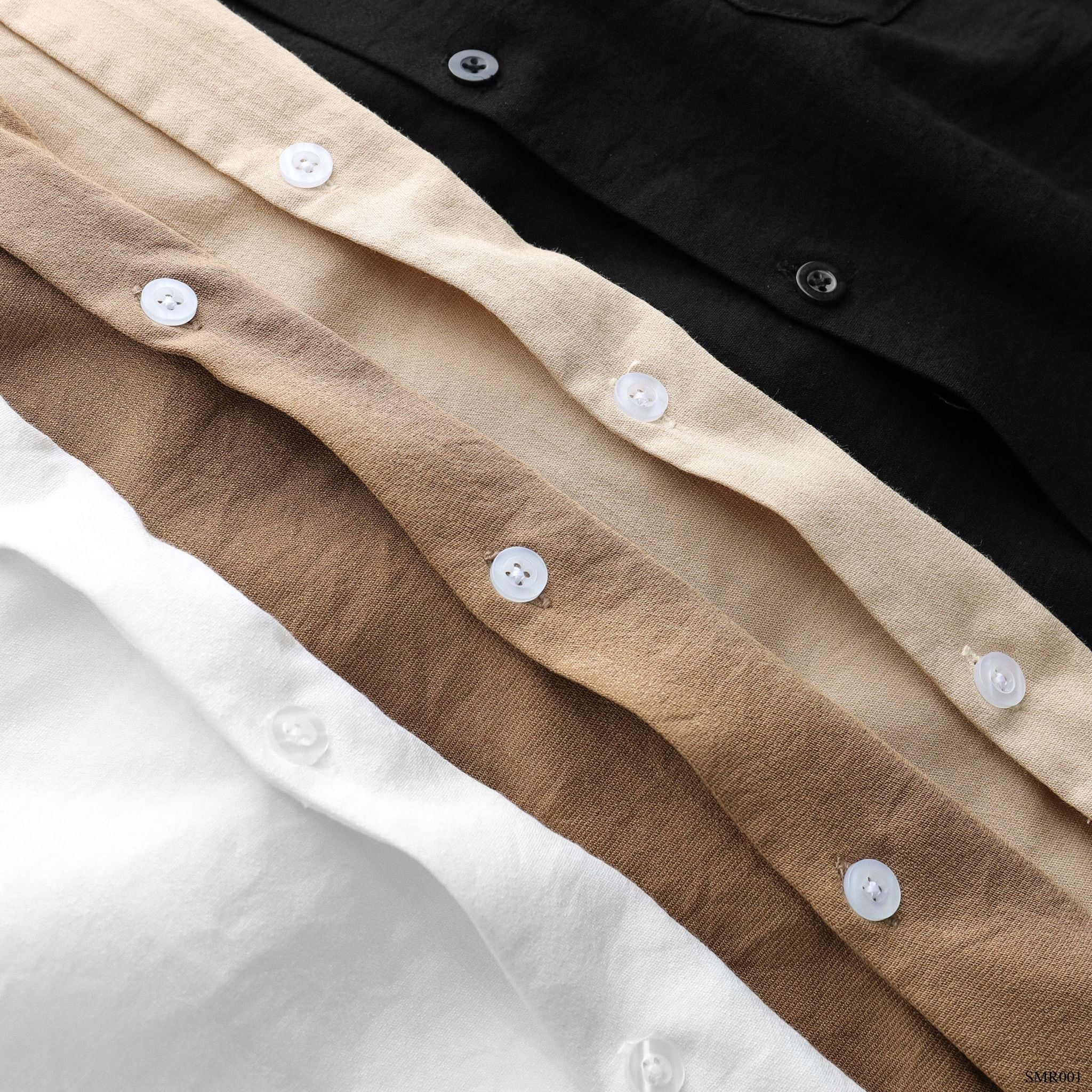  Áo sơ mi NT RAFOZ cổ danton - 001 