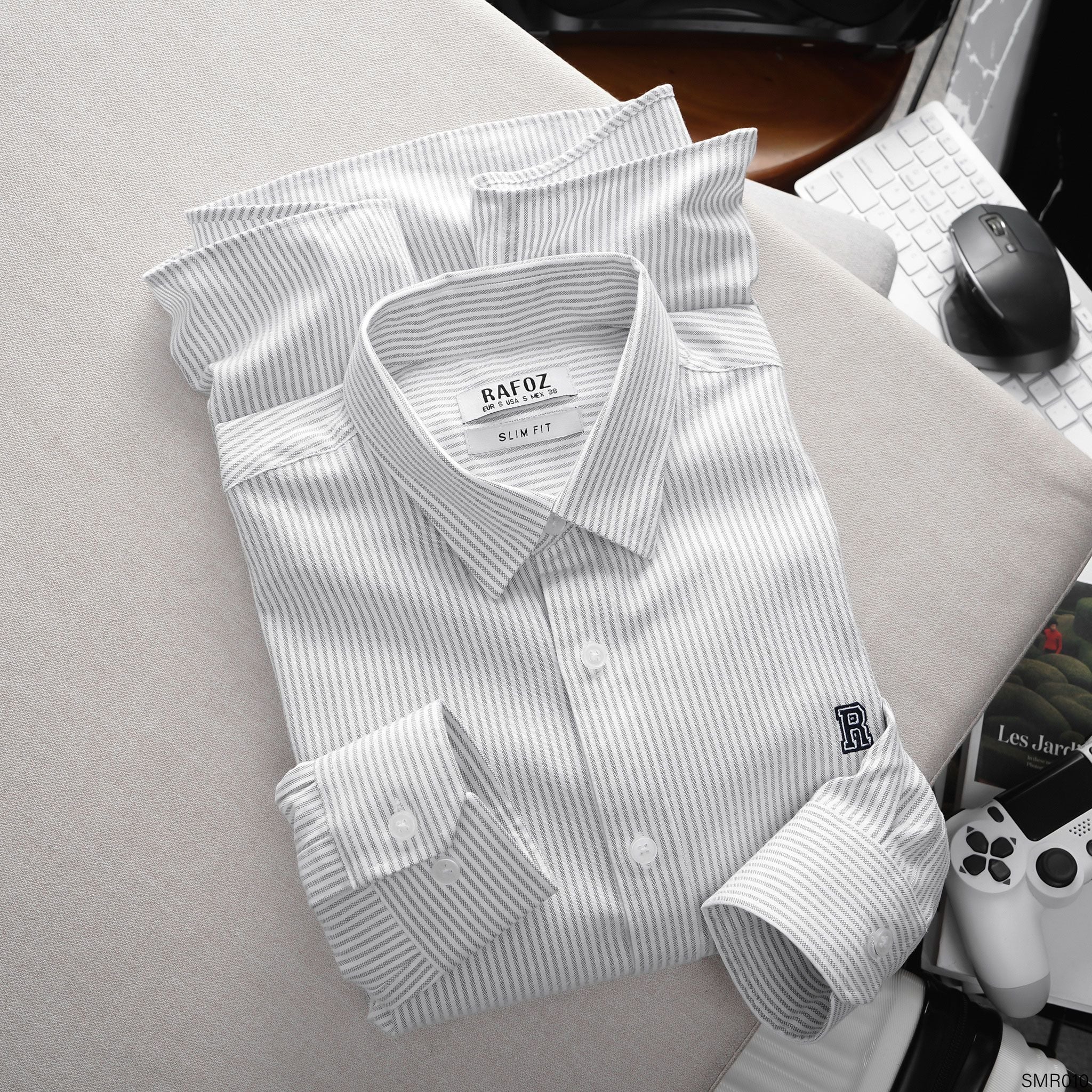  Áo sơ mi Oxford RAFOZ Striped - 010 