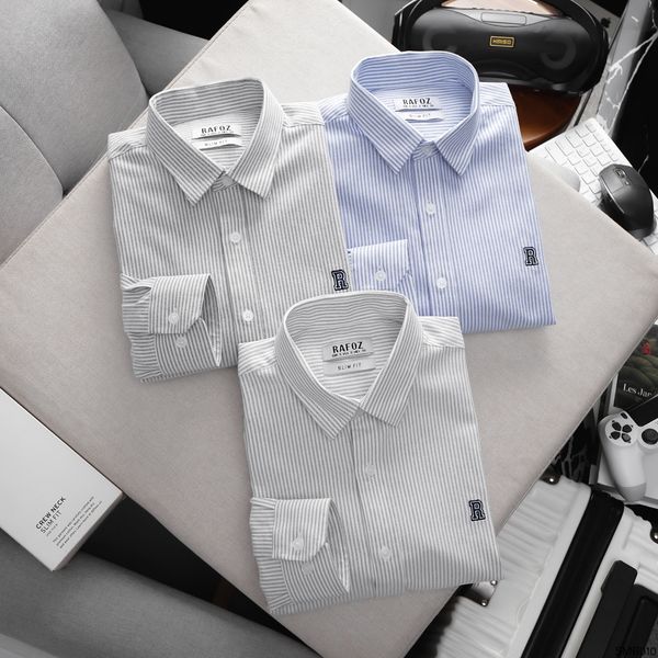  Áo sơ mi Oxford RAFOZ Striped - 010 