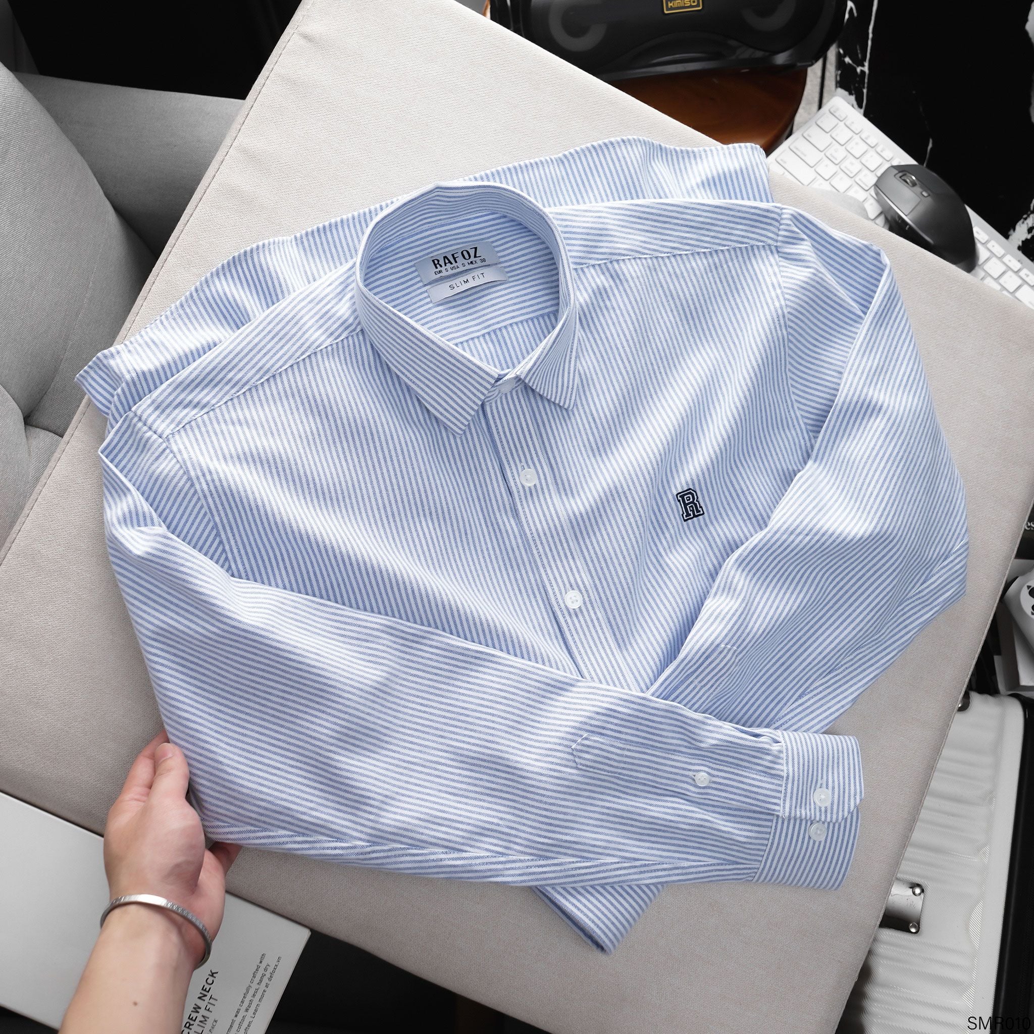  Áo sơ mi Oxford RAFOZ Striped - 010 