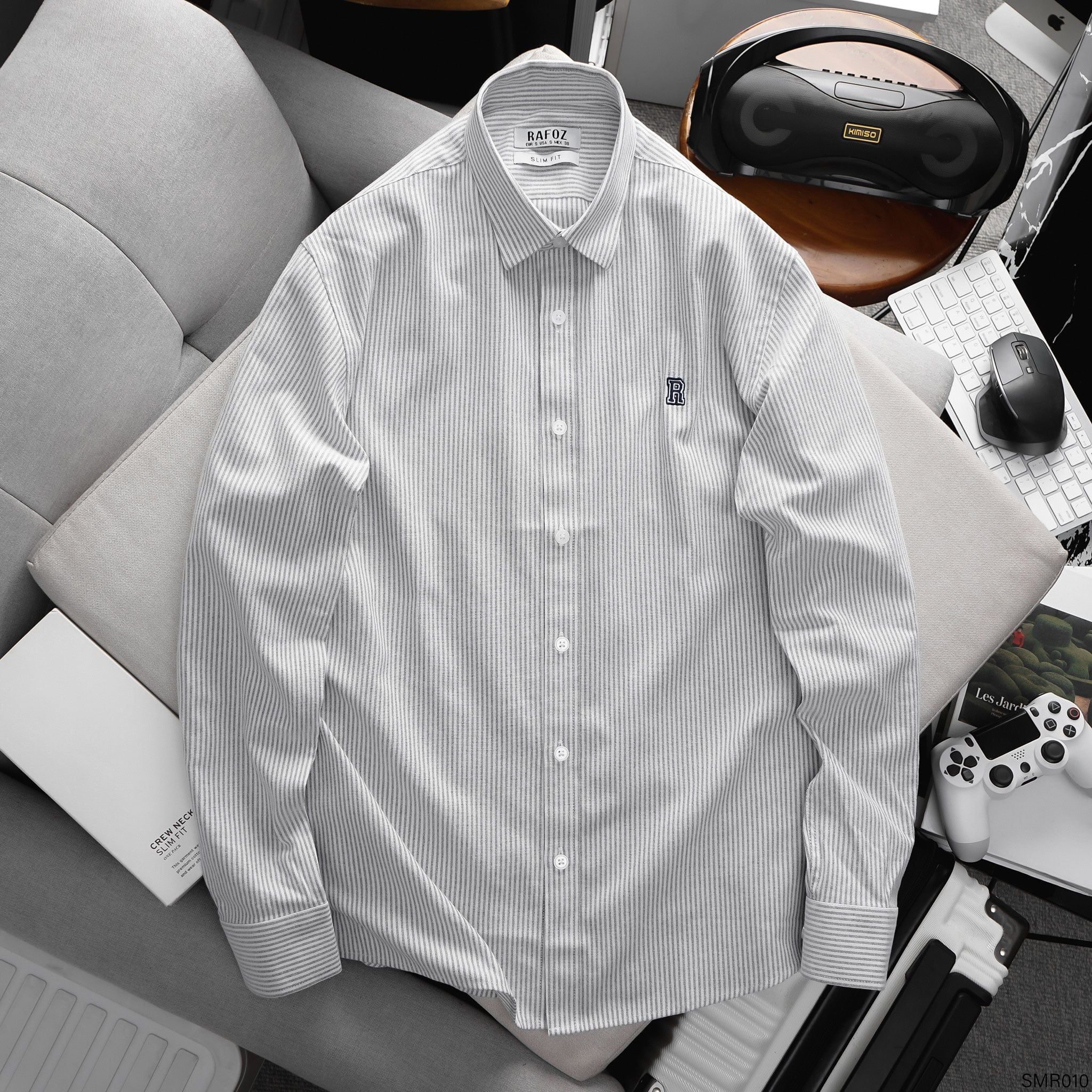  Áo sơ mi Oxford RAFOZ Striped - 010 