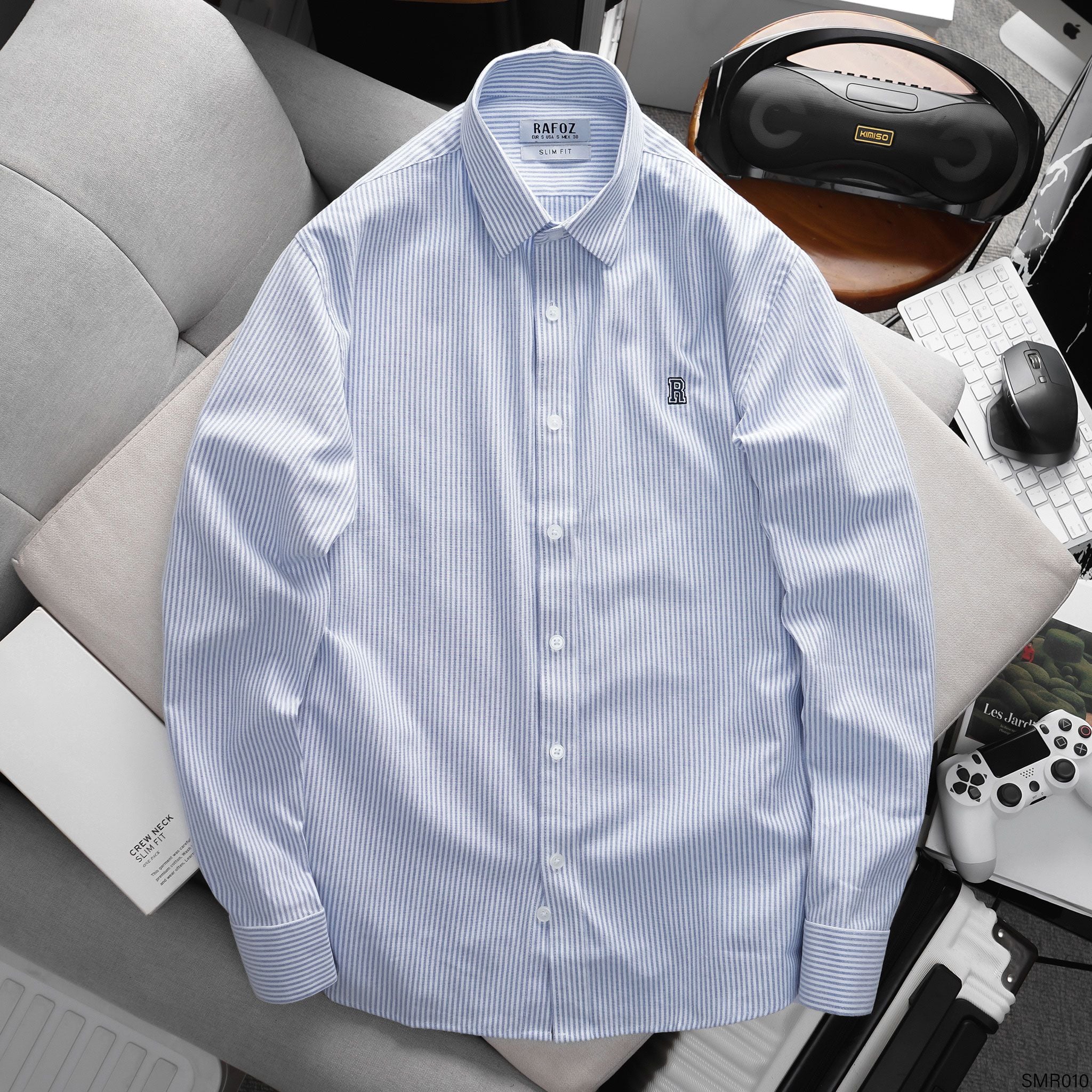 Áo sơ mi Oxford RAFOZ Striped - 010 