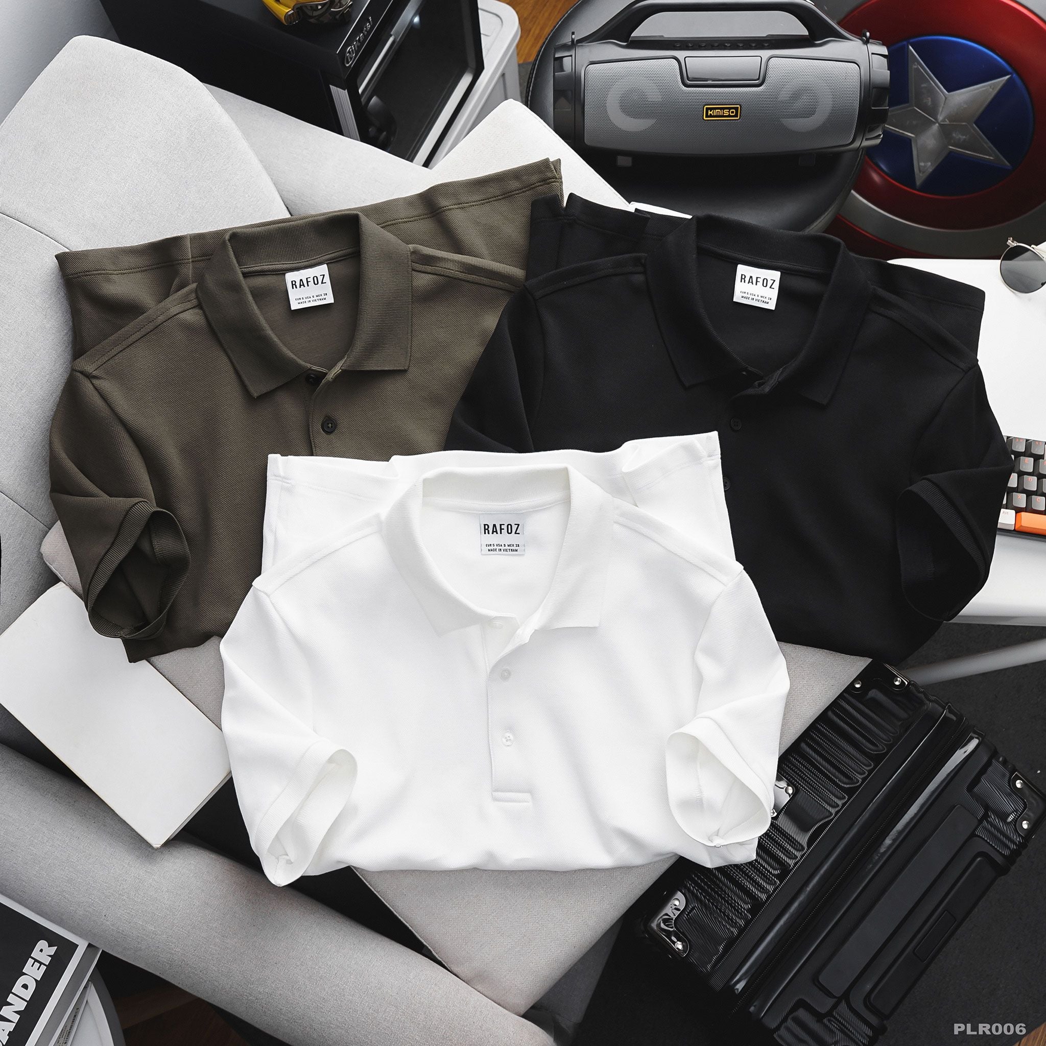  Áo thun polo RAFOZ slim-fit basic - 006 