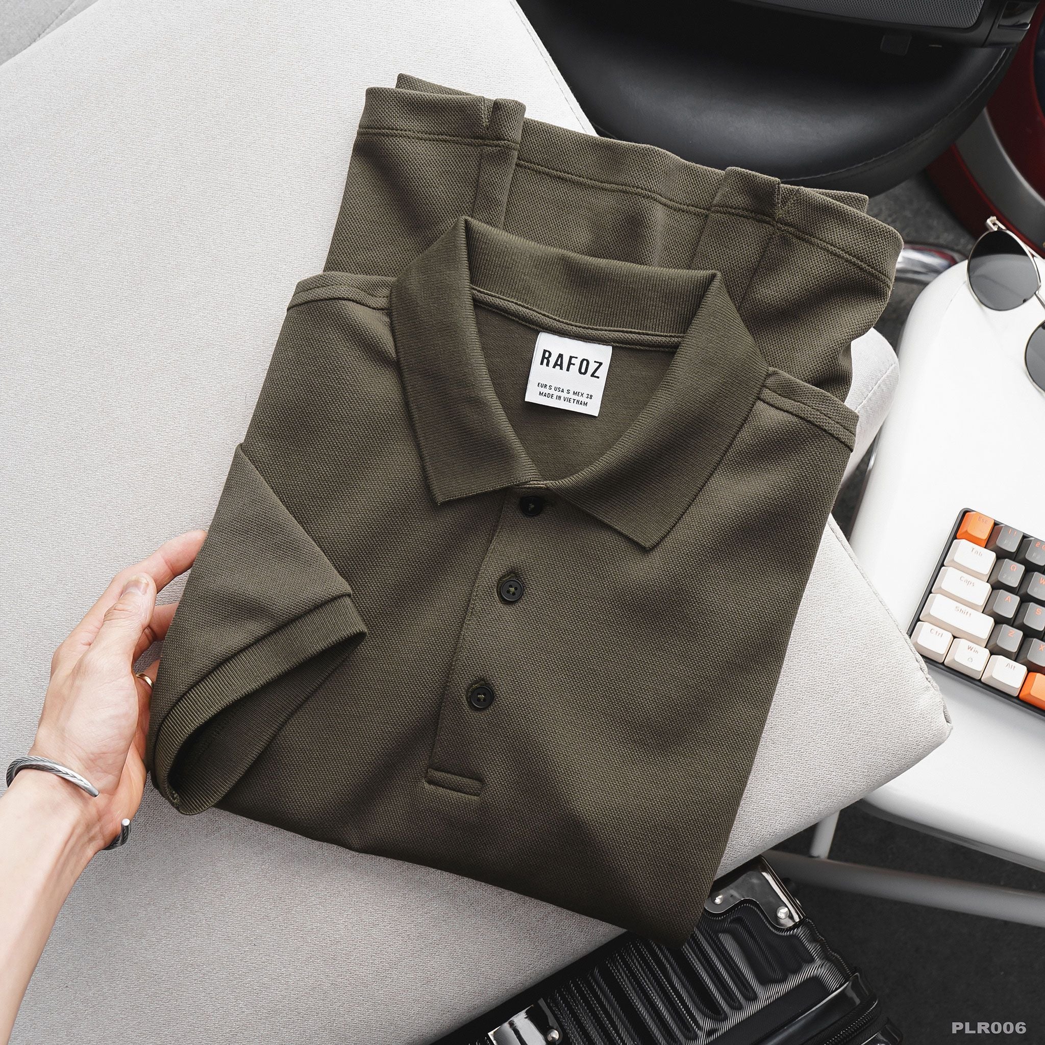  Áo thun polo RAFOZ slim-fit basic - 006 