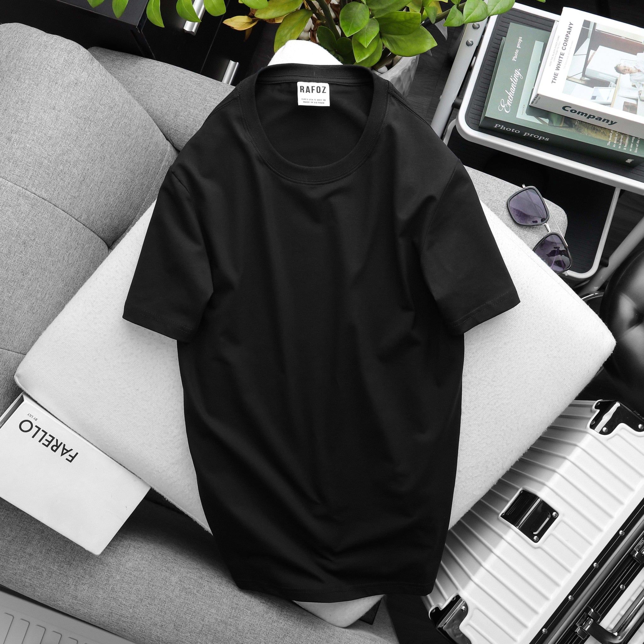  Áo thun trơn RAFOZ color basic - 034 