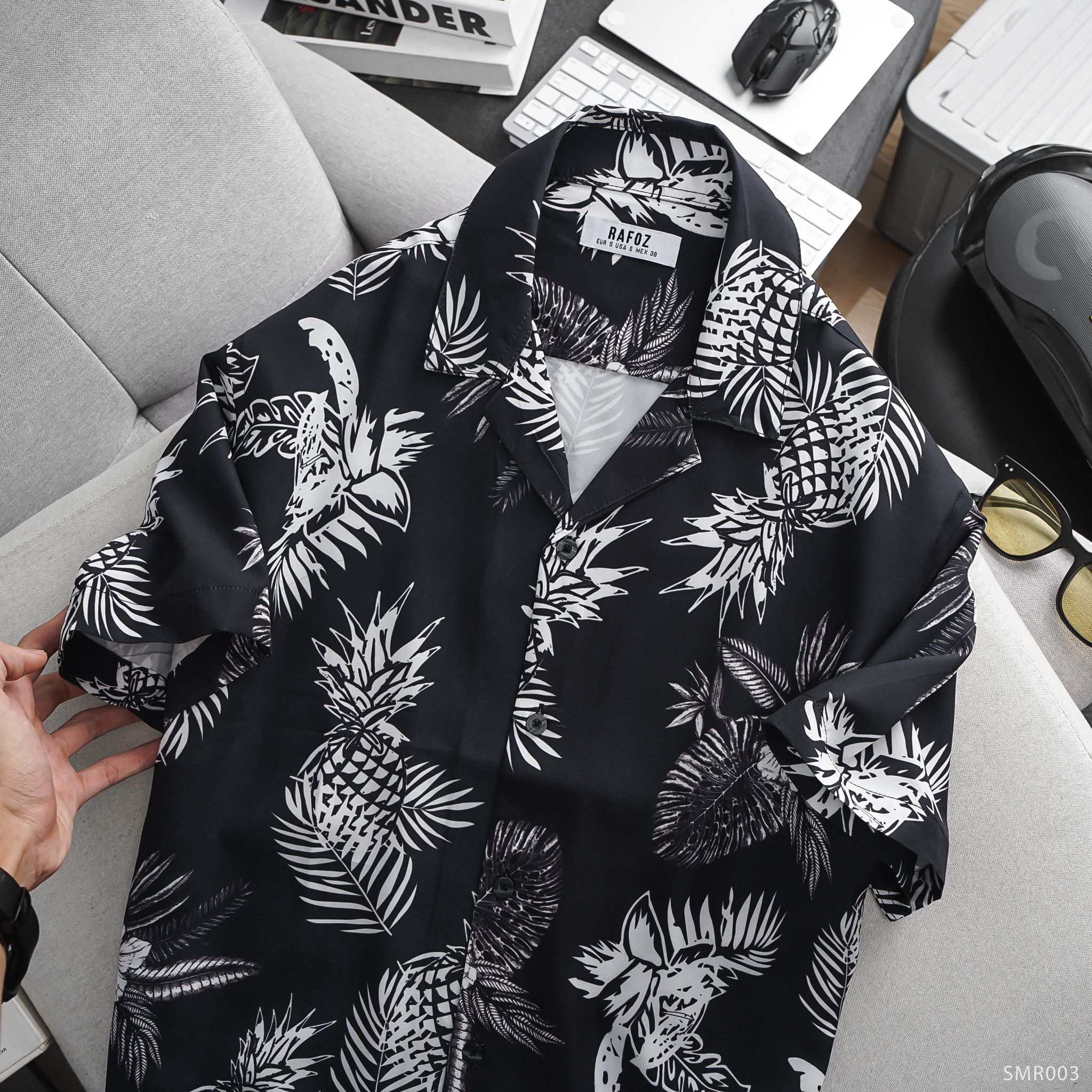  Áo sơ mi NT họa tiết RAFOZ - 003 