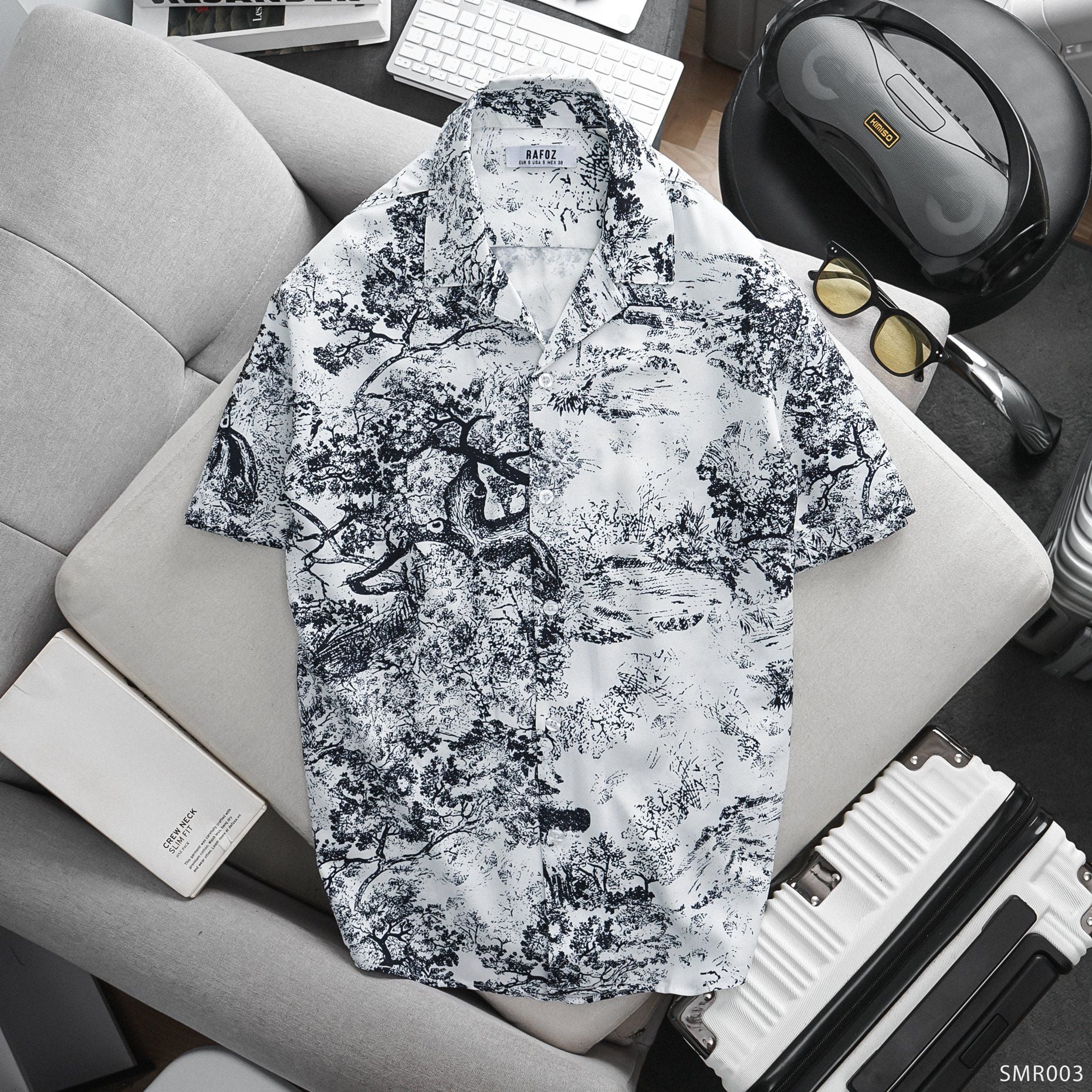  Áo sơ mi NT họa tiết RAFOZ - 003 