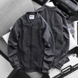  Bomber dạ RAFOZ tay da lộn - 220233 