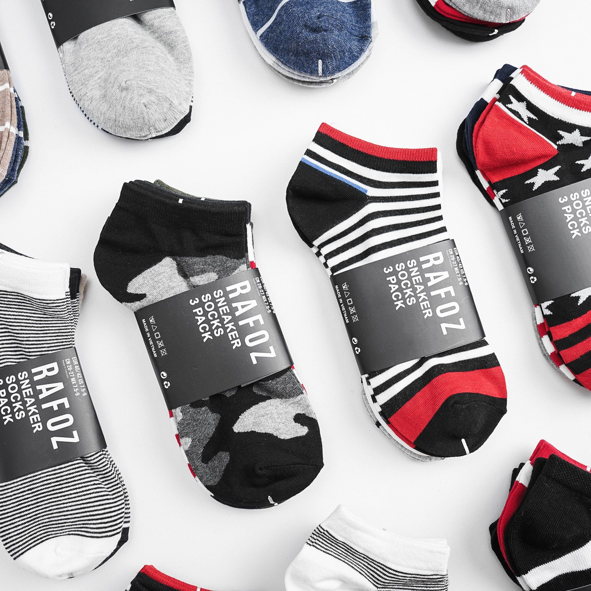  Vớ sọc Rafoz 3đ/ 1 set 