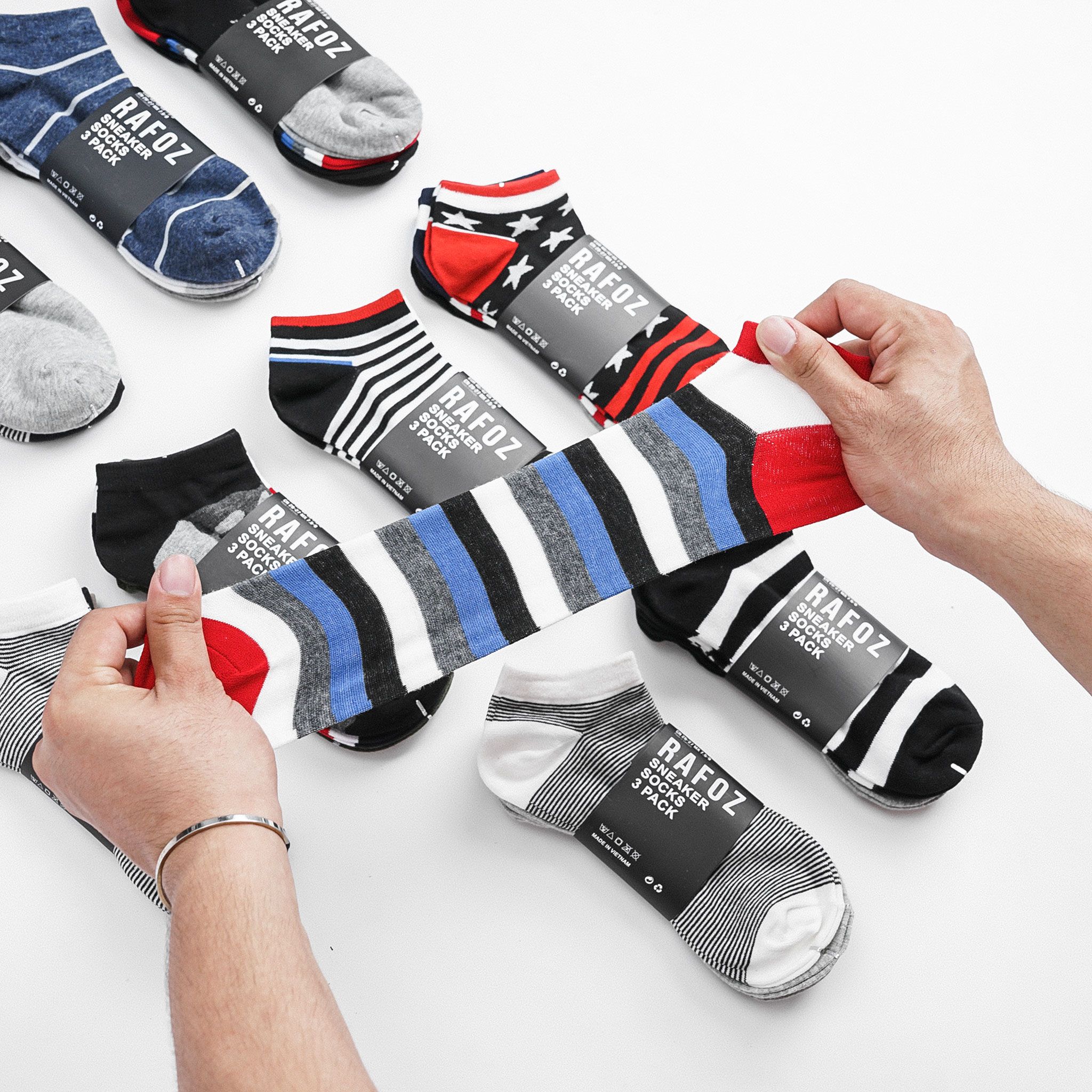 Vớ sọc Rafoz 3đ/ 1 set 