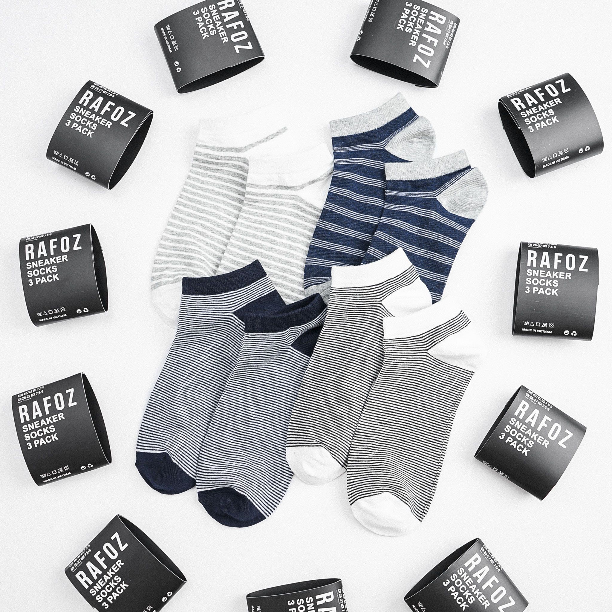  Vớ sọc Rafoz 3đ/ 1 set 