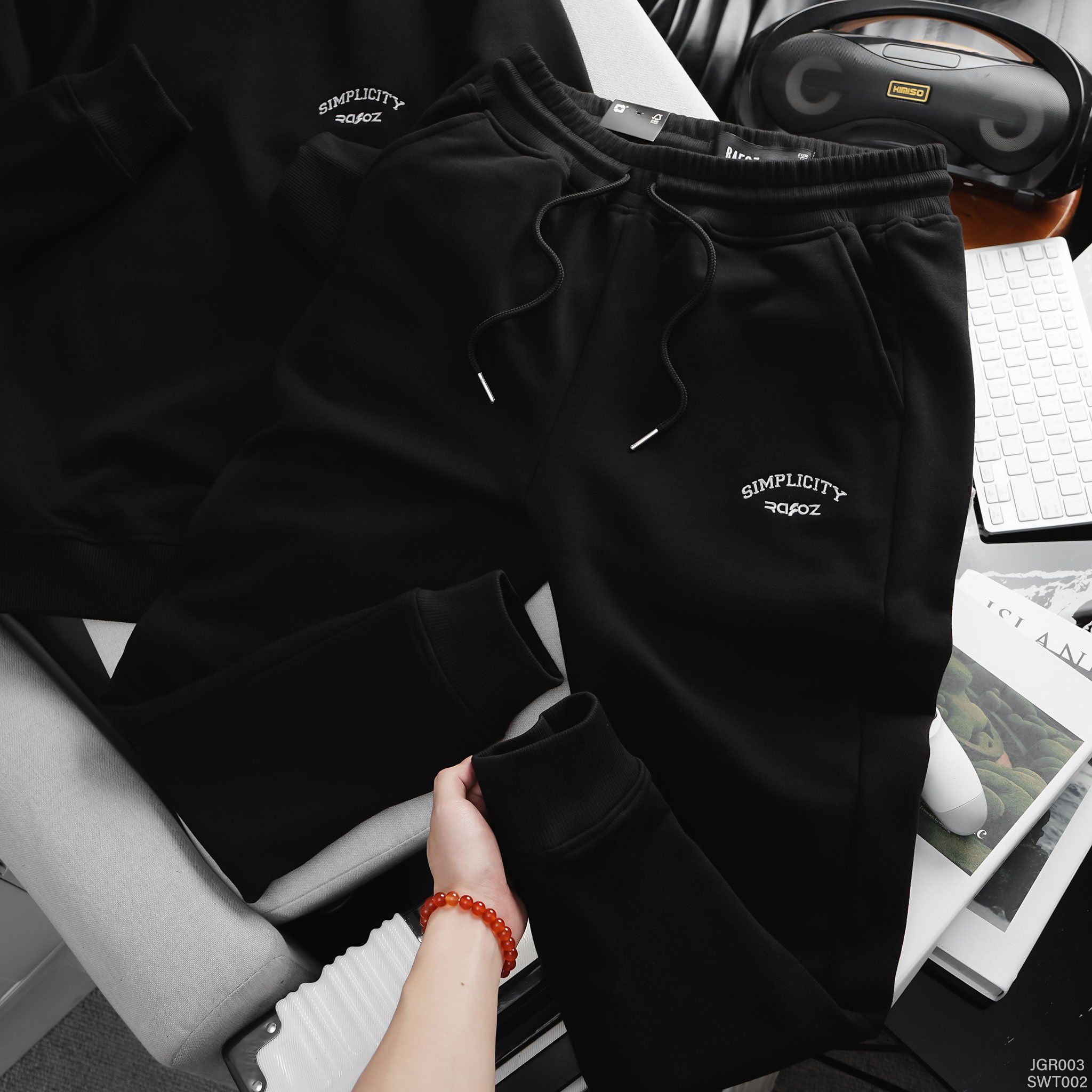  Quần jogger nỉ RAFOZ simplicity - 003 