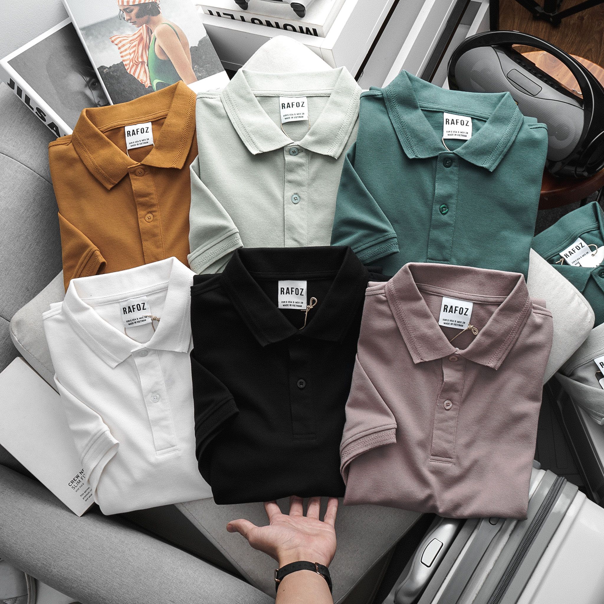  Áo polo basic RAFOZ6 