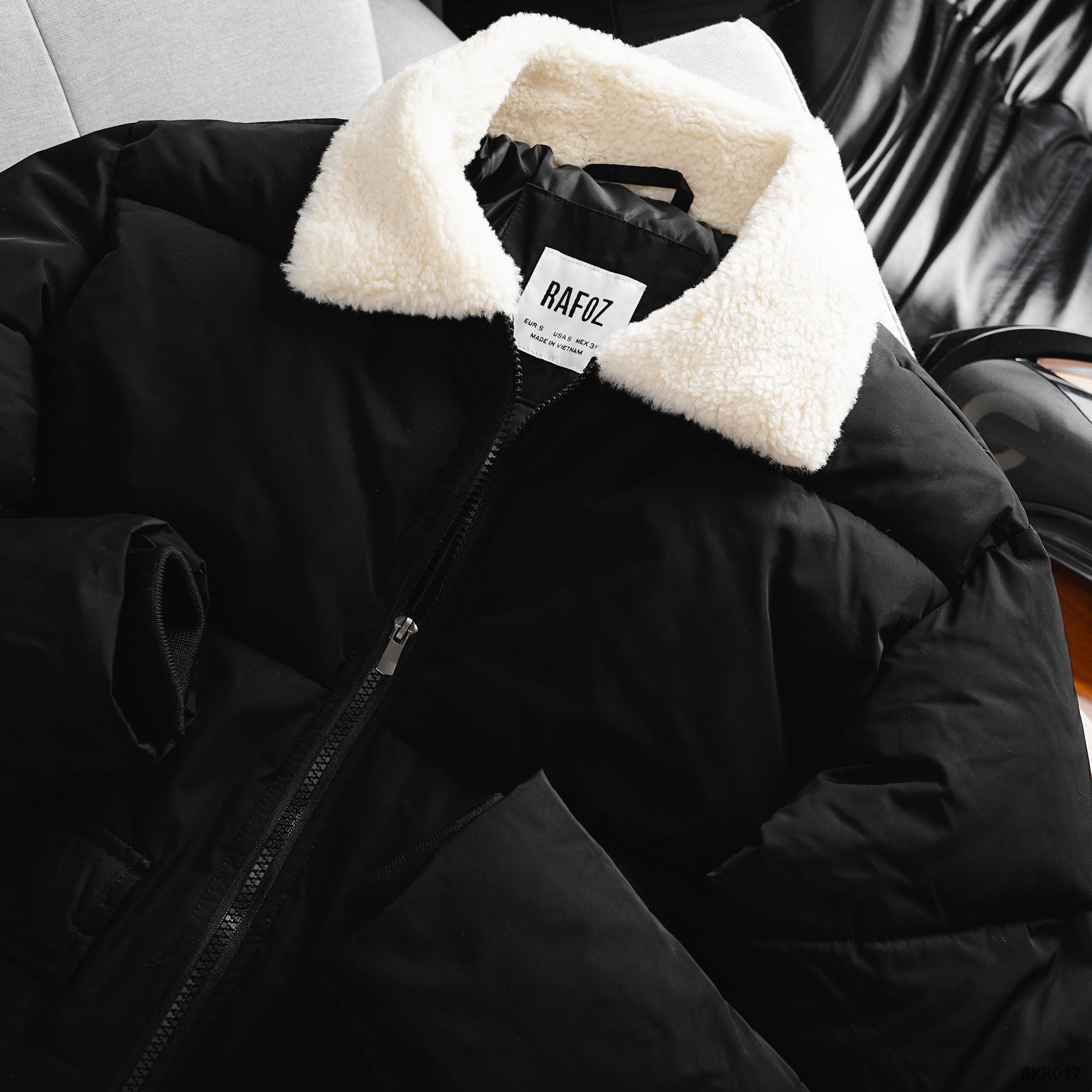  Áo khoác phao cổ lông RAFOZ - 012 