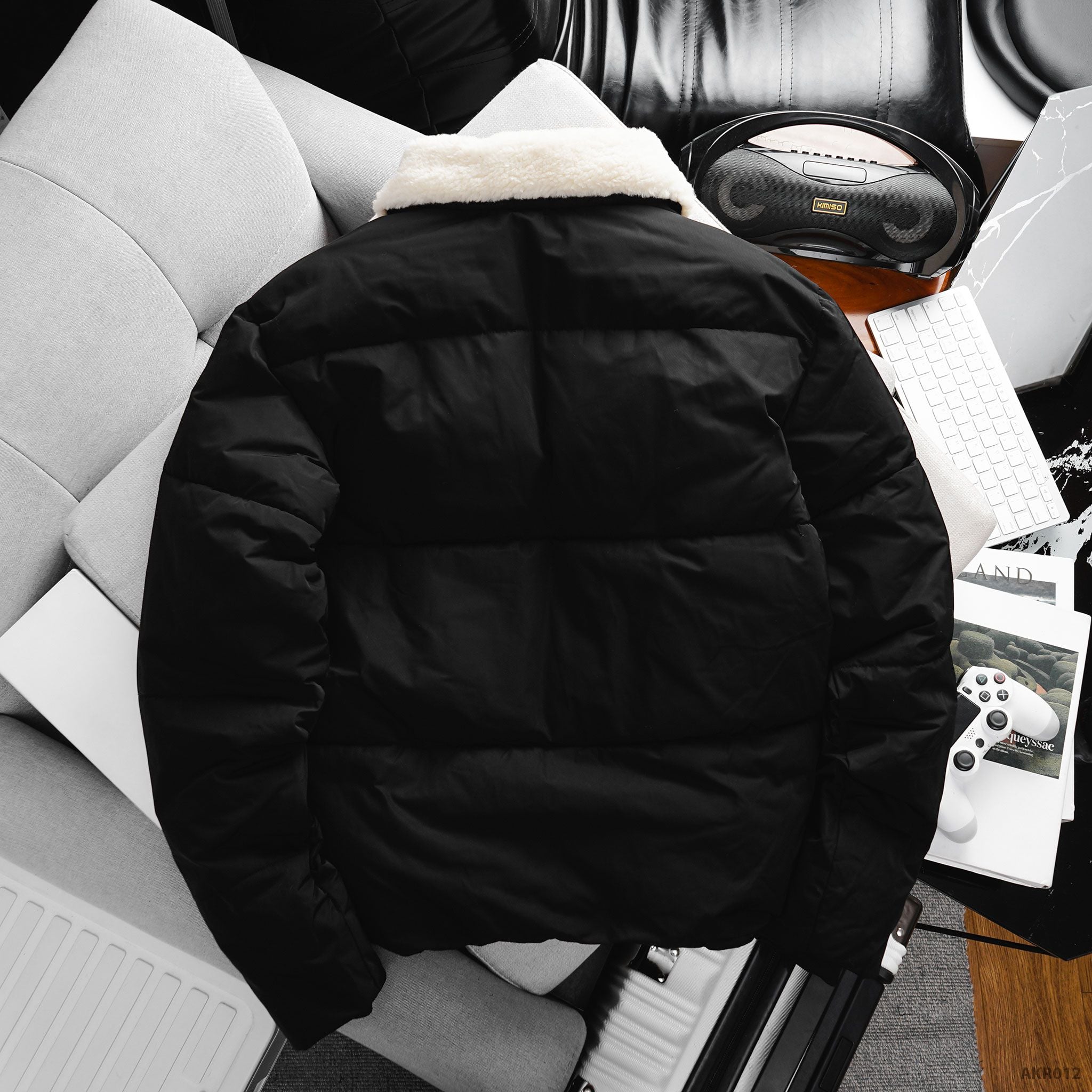  Áo khoác phao cổ lông RAFOZ - 012 