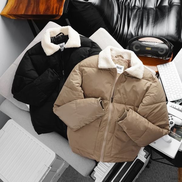  Áo khoác phao cổ lông RAFOZ - 012 