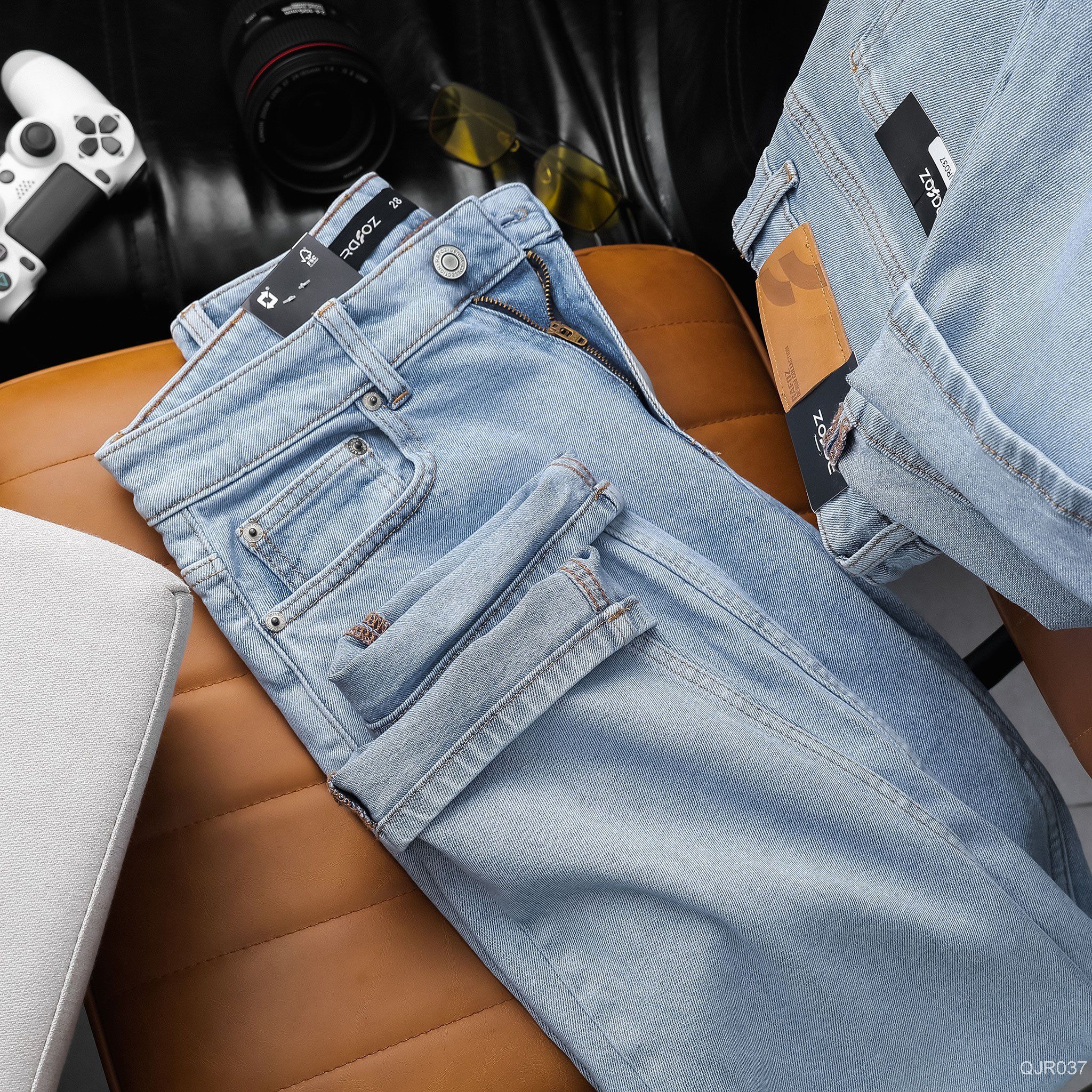  Quần jean relaxed RAFOZ Blue wash - 037 