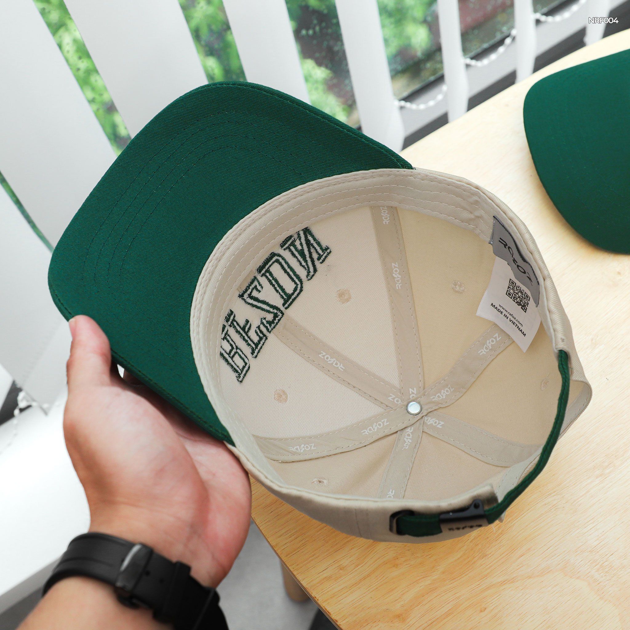  Nón RAFOZ embroider RFZDN - 004 