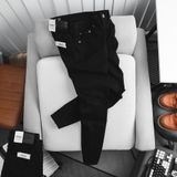  Quần jean RAFOZ đen rách gối - 010 