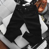  Quần jean RAFOZ đen rách gối - 010 