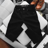  Quần jean RAFOZ đen trơn Slimfit - 014 