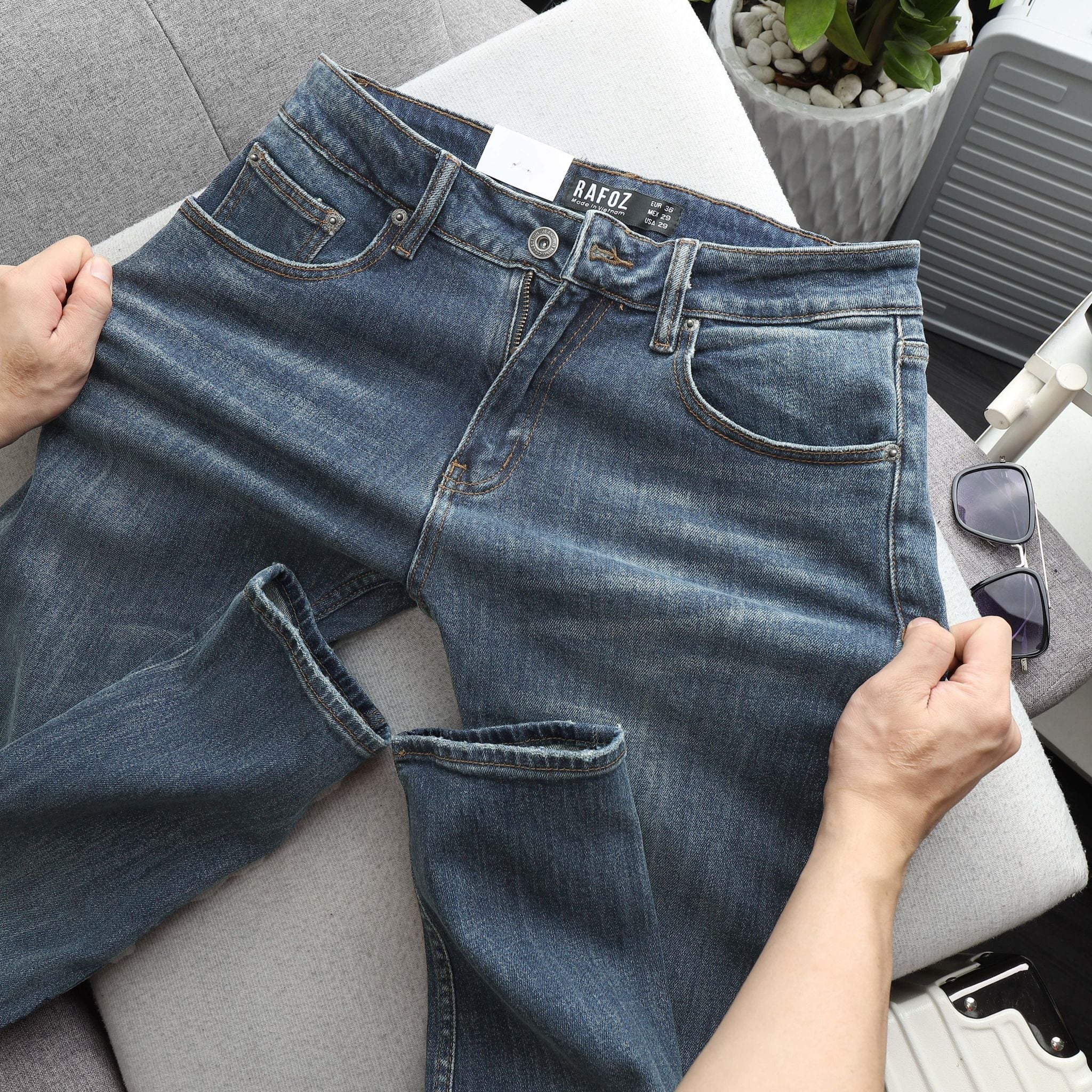  Quần jean RAFOZ slimfit 954 Blue wash - 002 