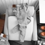  Quần jean RAFOZ Xám nhạt rách - 007 