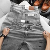  Quần jean RAFOZ Xám nhạt rách - 007 