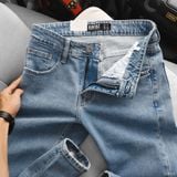  Quần jean RAFOZ xanh nhạt trơn - 018 