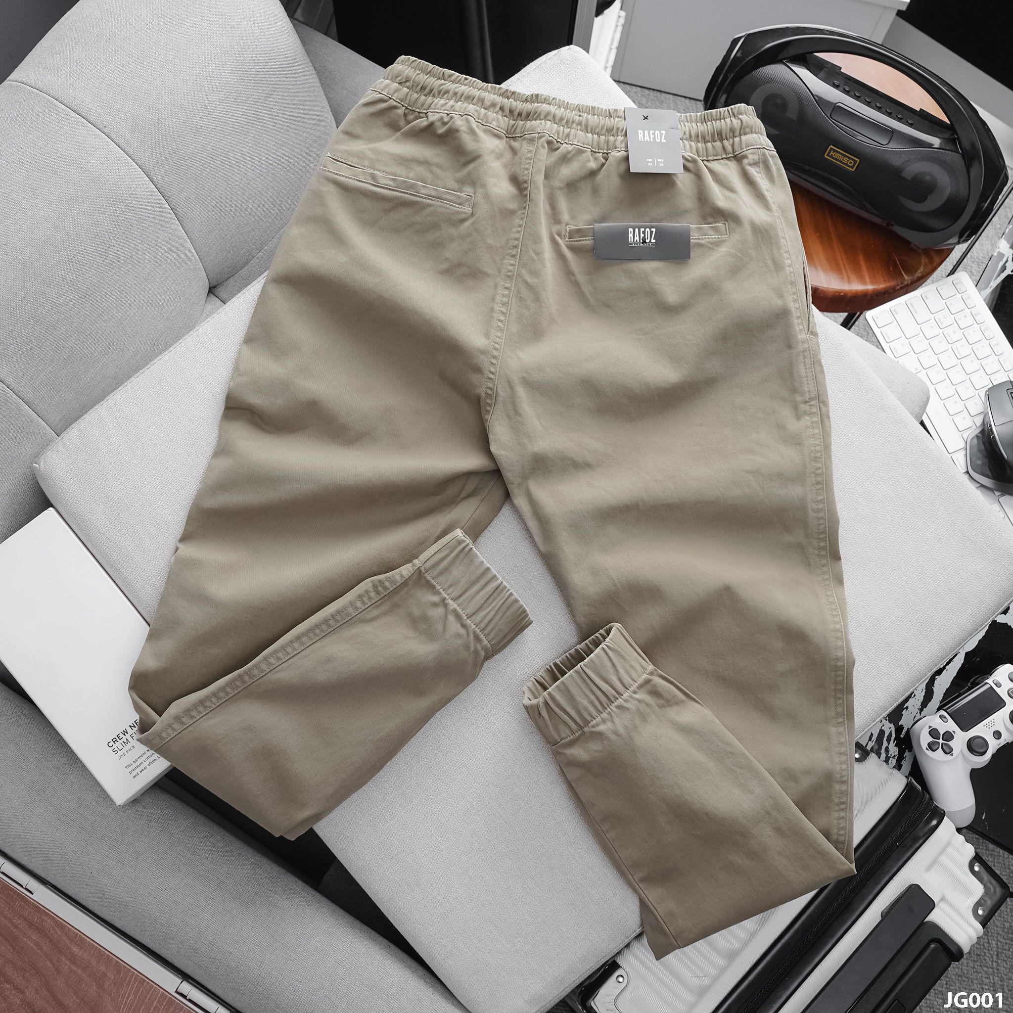  Quần jogger kaki basic RAFOZ - 001 