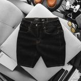  Quần short jean RAFOZ đen muối tiêu - 010 