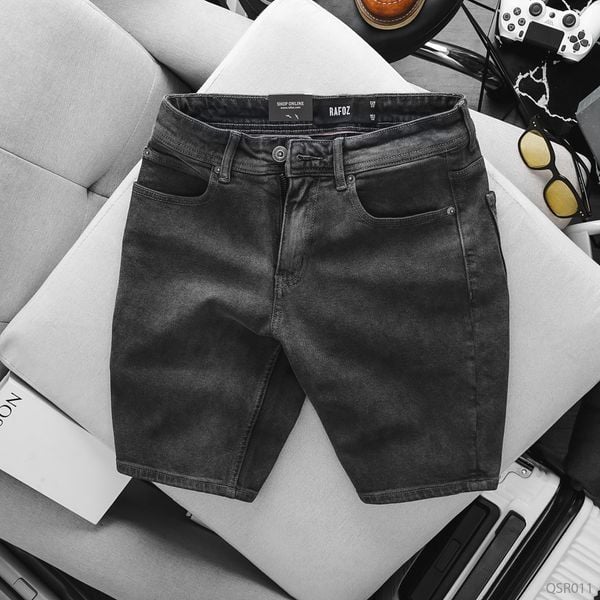  Quần short jean RAFOZ xám trơn - 011 