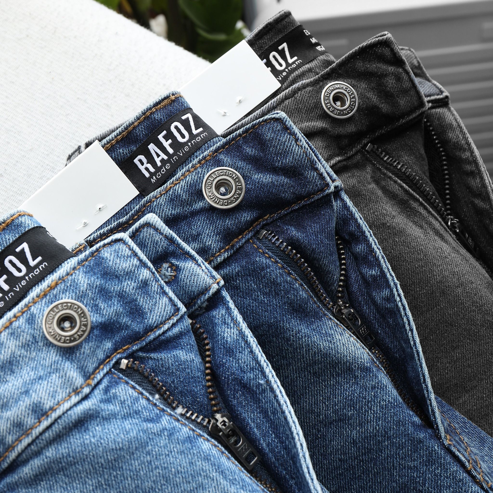  Quần short jean RF trơn 3m - 220249 