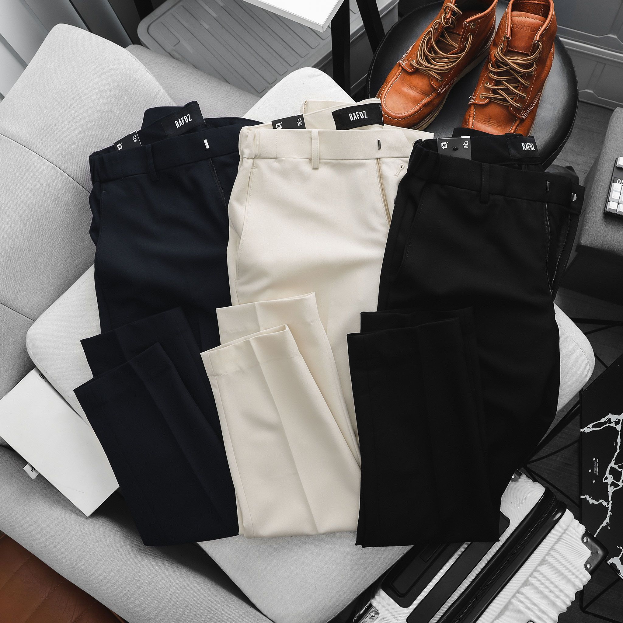  Quần tây lưng thun RAFOZ slimfit - 004 