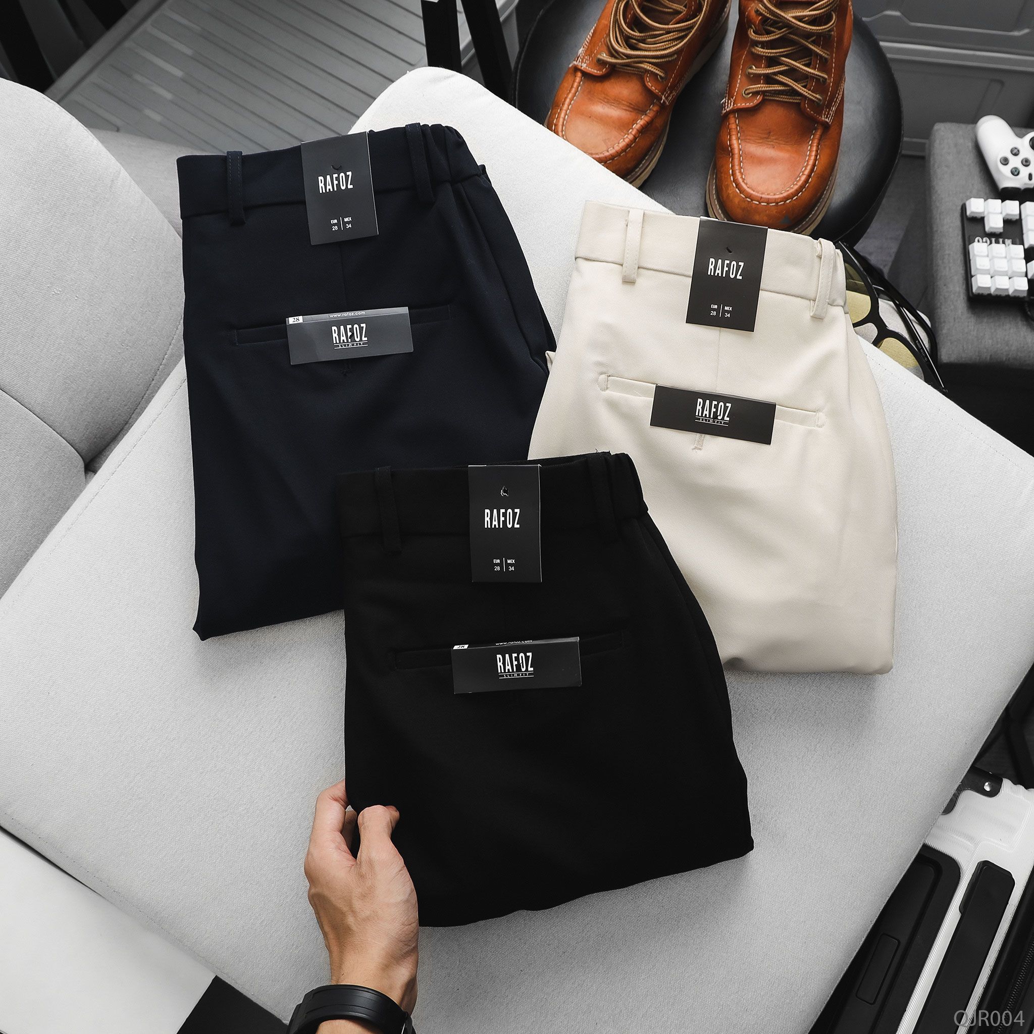  Quần tây lưng thun RAFOZ slimfit - 004 