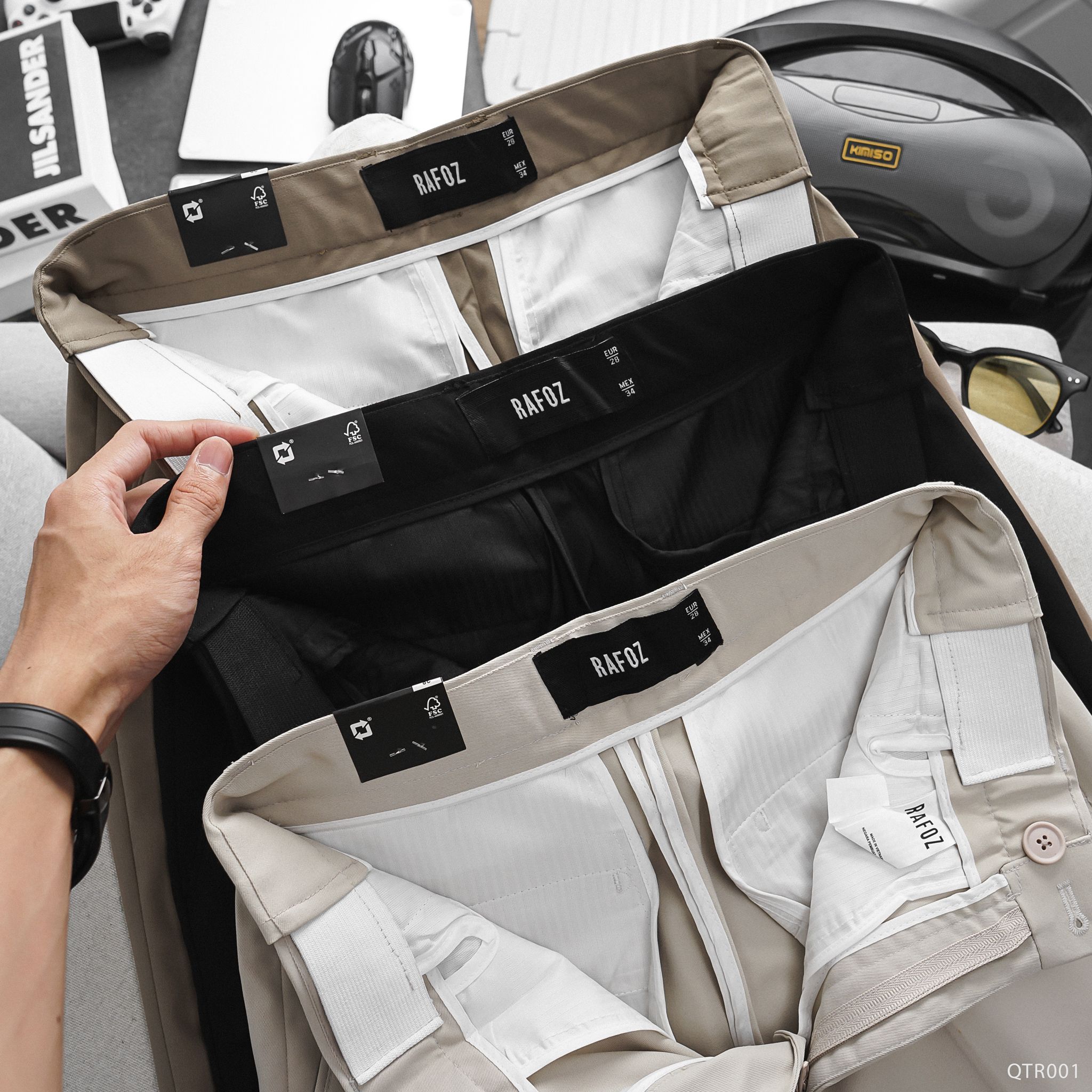  Quần tây slim-fit RAFOZ new look - 001 