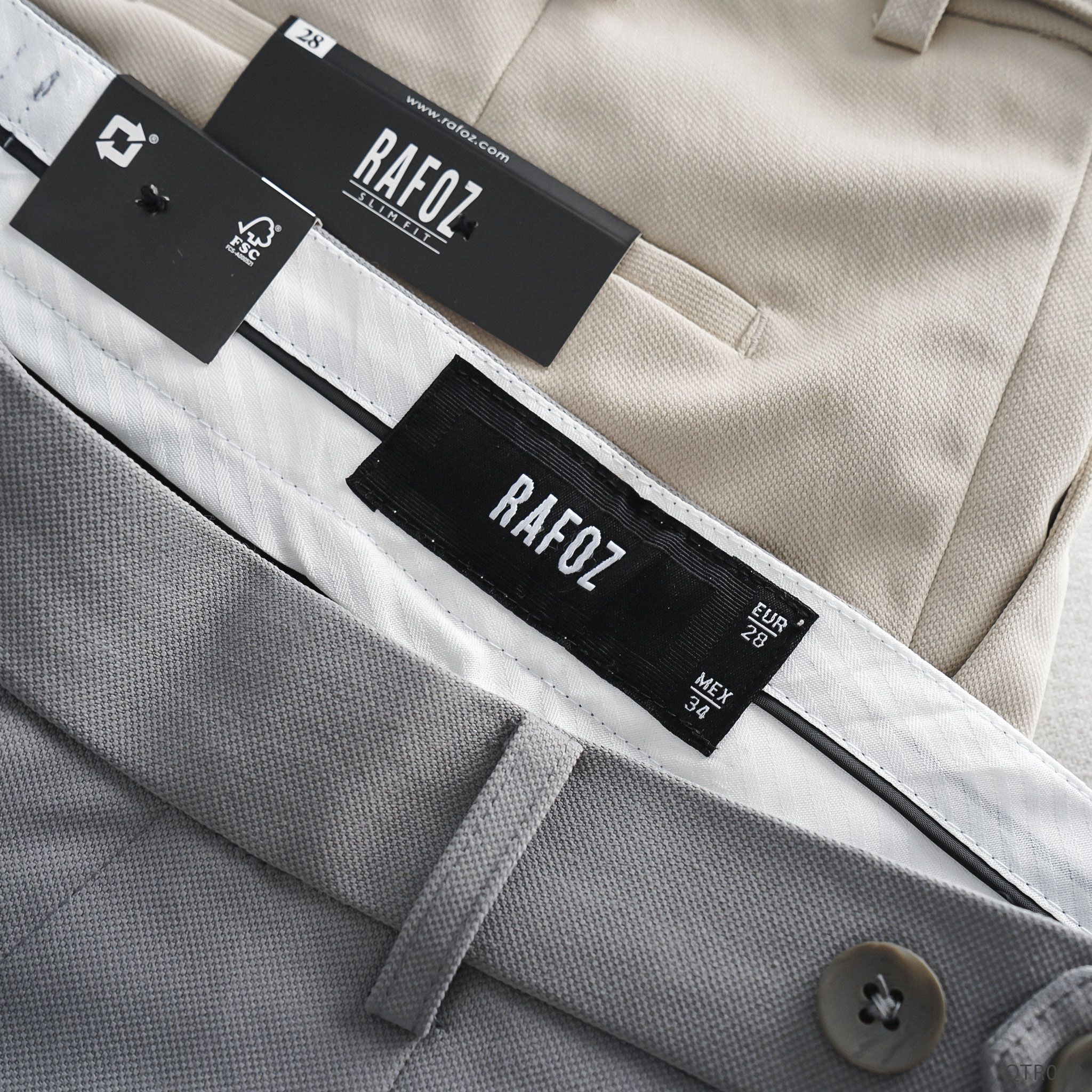  Quần tây slimfit Side tab RAFOZ - 002 