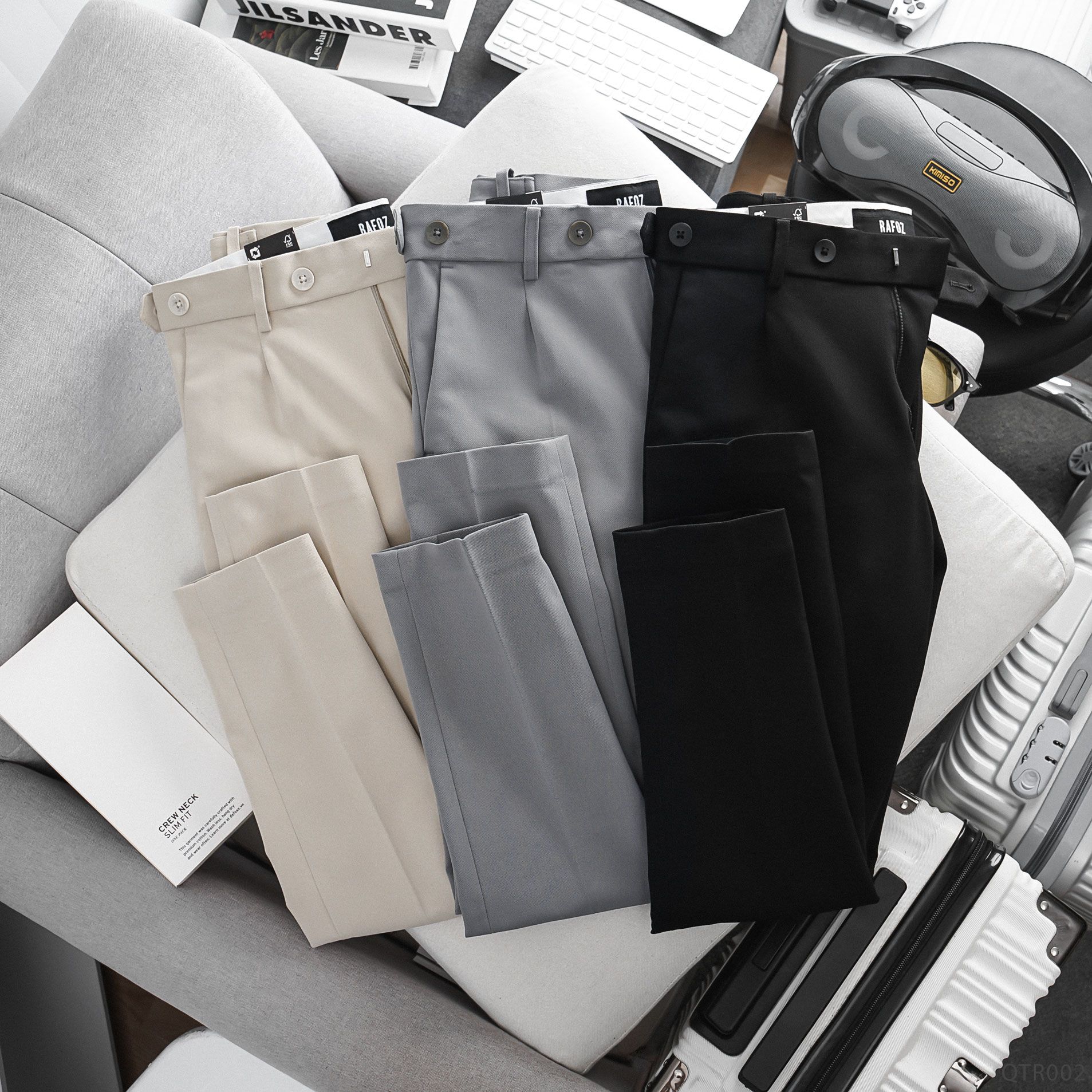  Quần tây slimfit Side tab RAFOZ - 002 