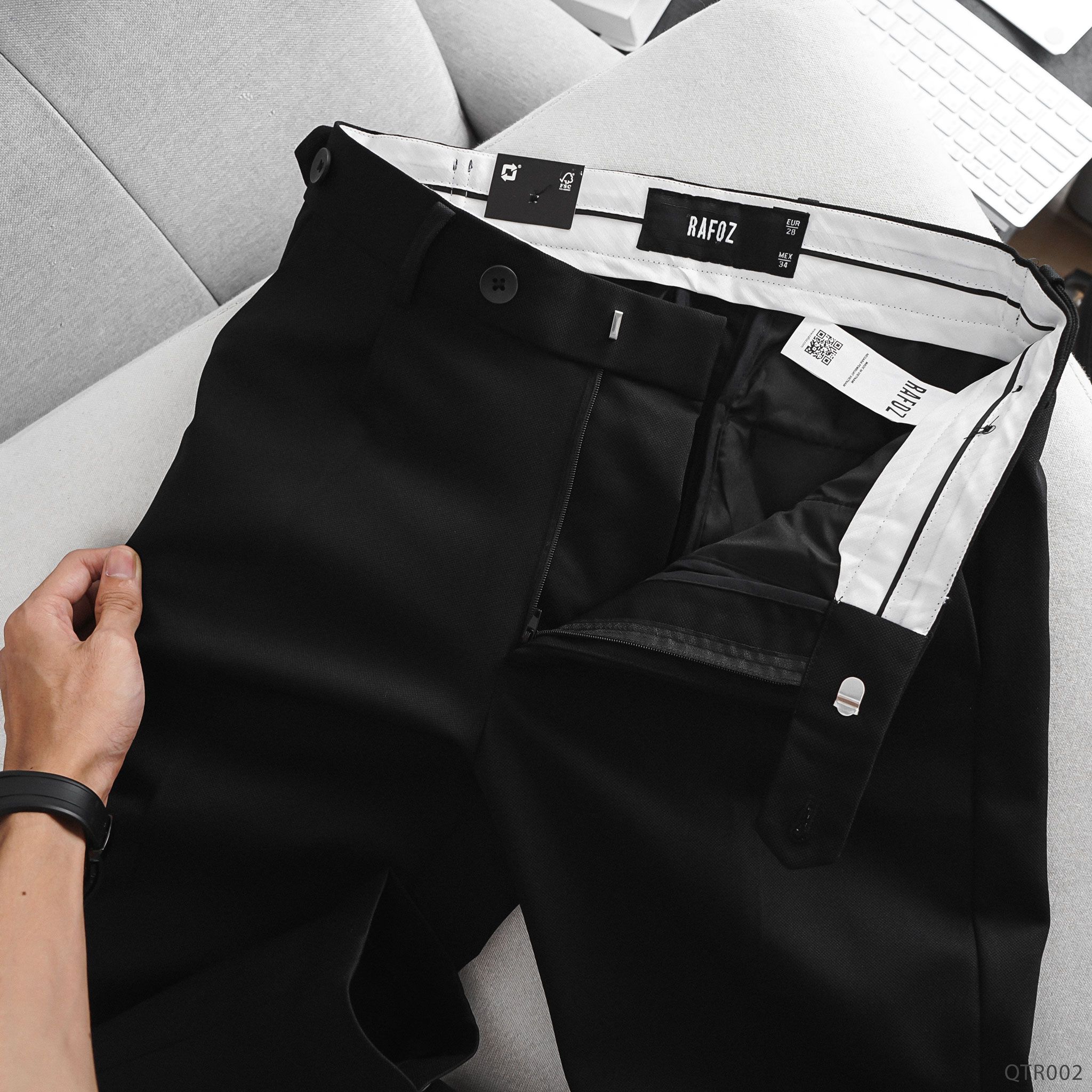  Quần tây slimfit Side tab RAFOZ - 002 