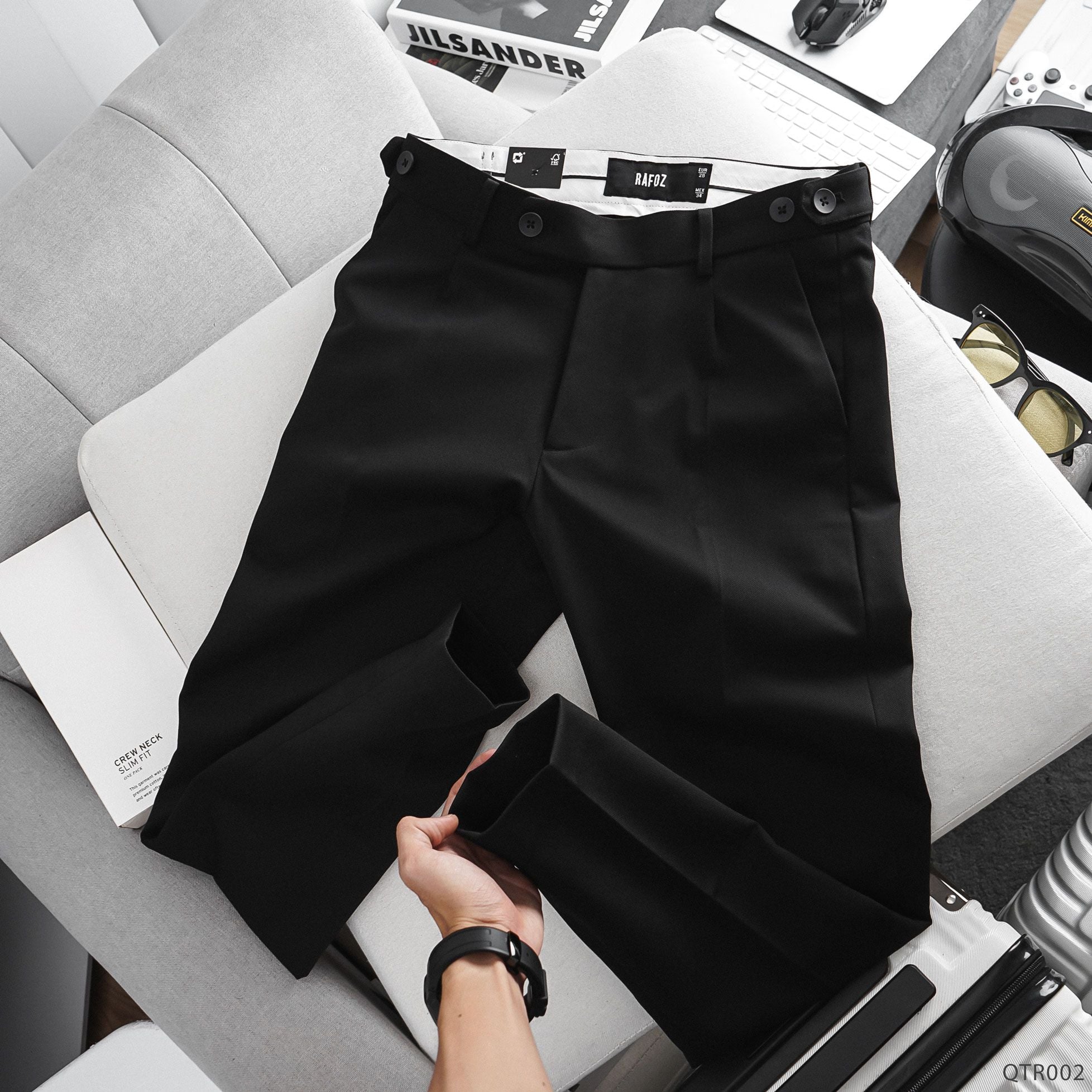  Quần tây slimfit Side tab RAFOZ - 002 