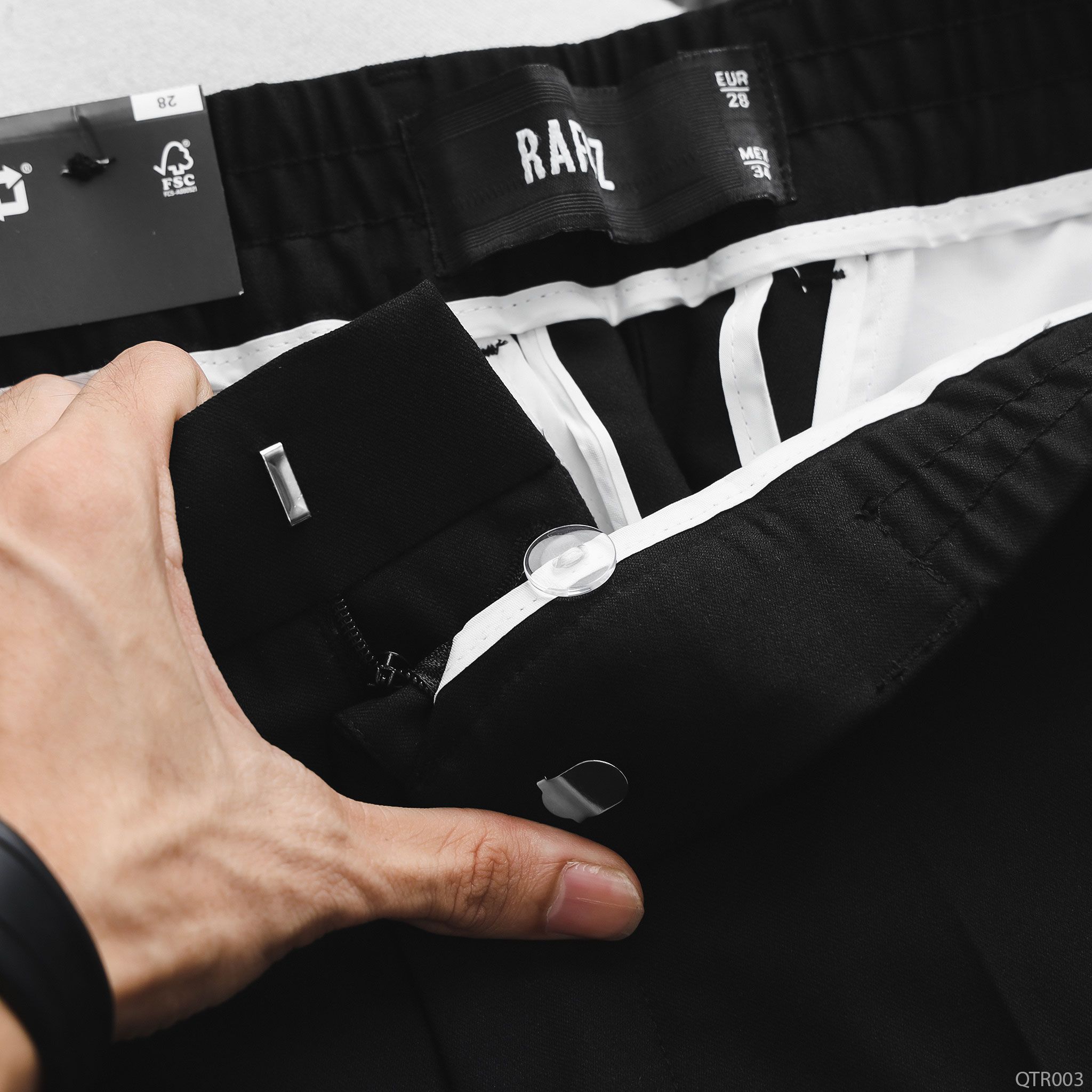  Quần tây RAFOZ lưng thun basic - 003 