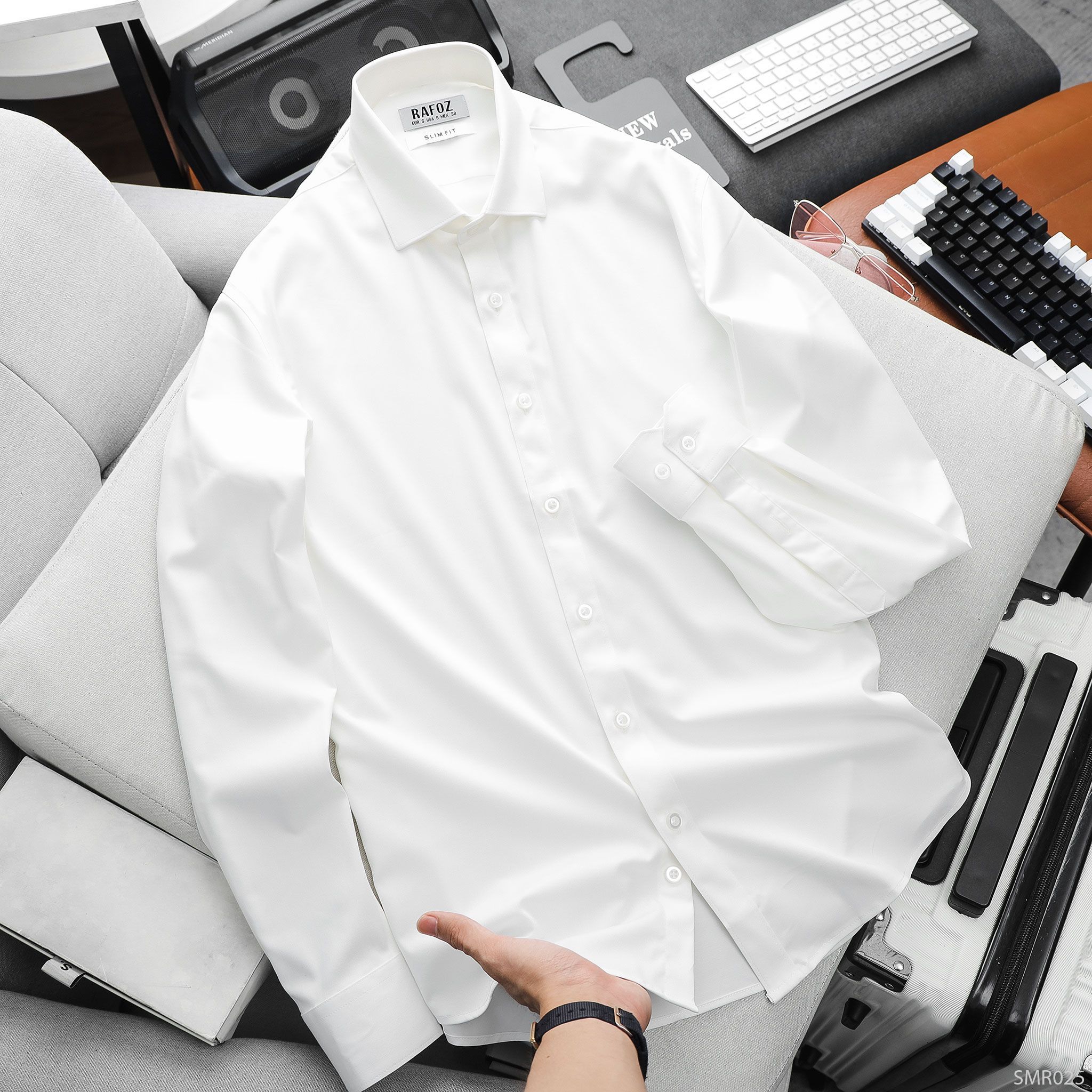  Áo sơ mi DT basic - slimfit RAFOZ - 025 