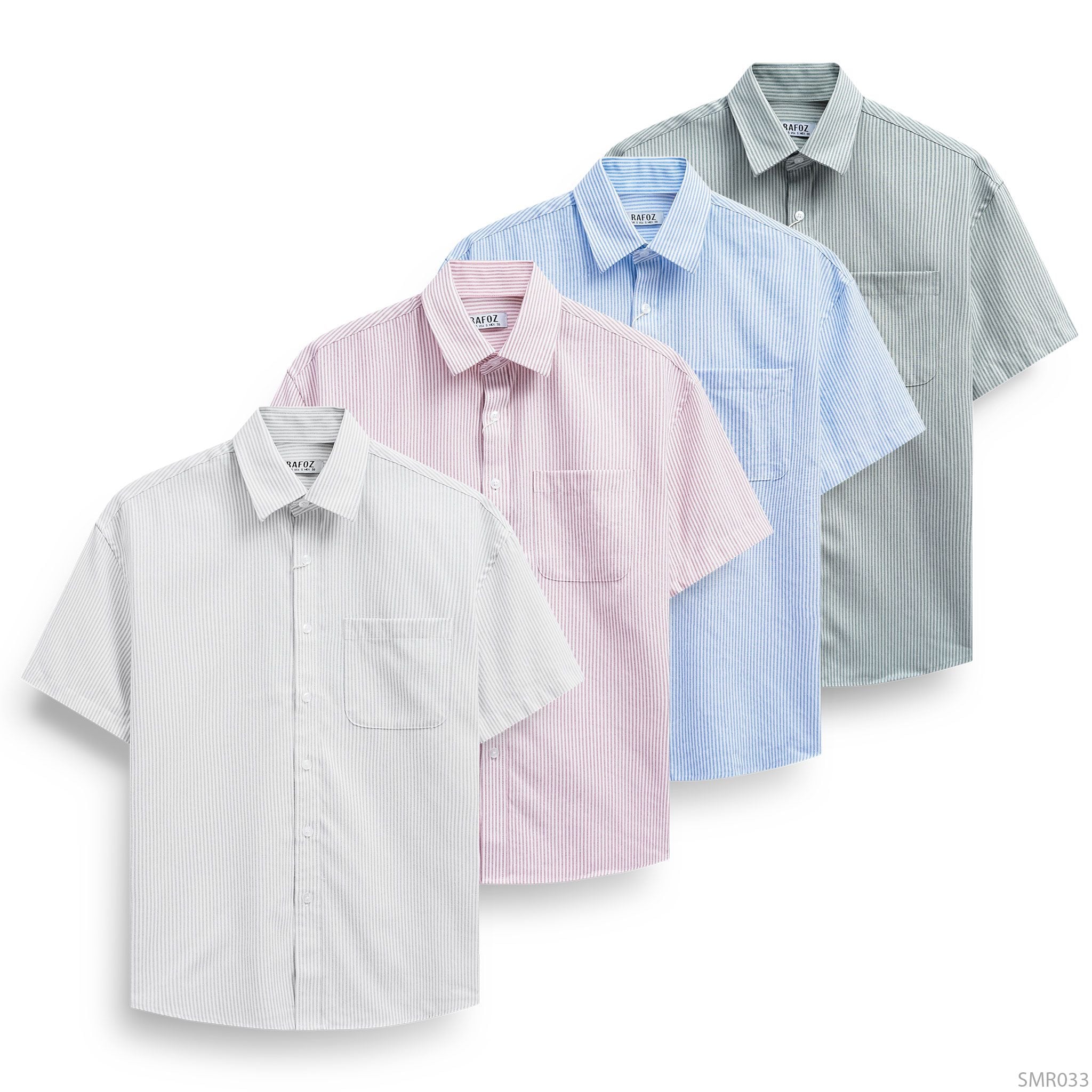  Áo sơ mi Oxford RAFOZ Striped - 032 