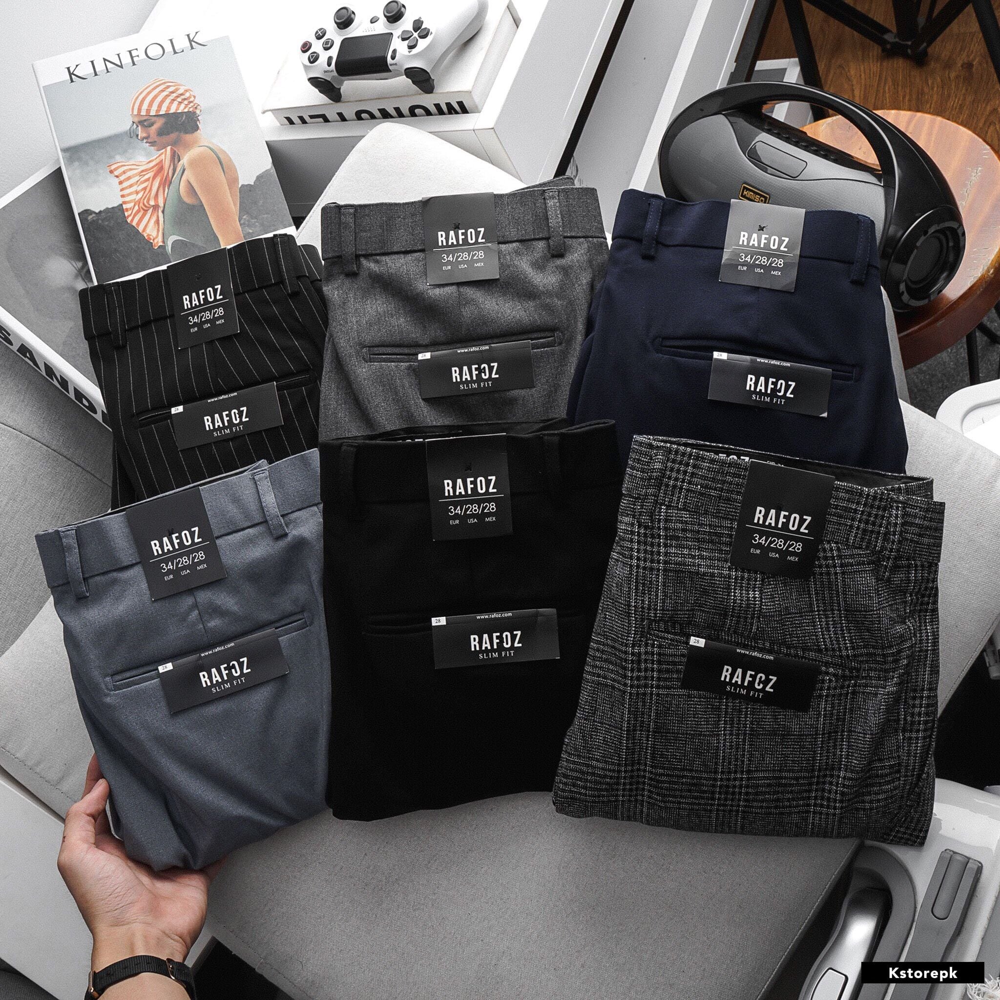  Quần tây dáng lửng Rafoz3 