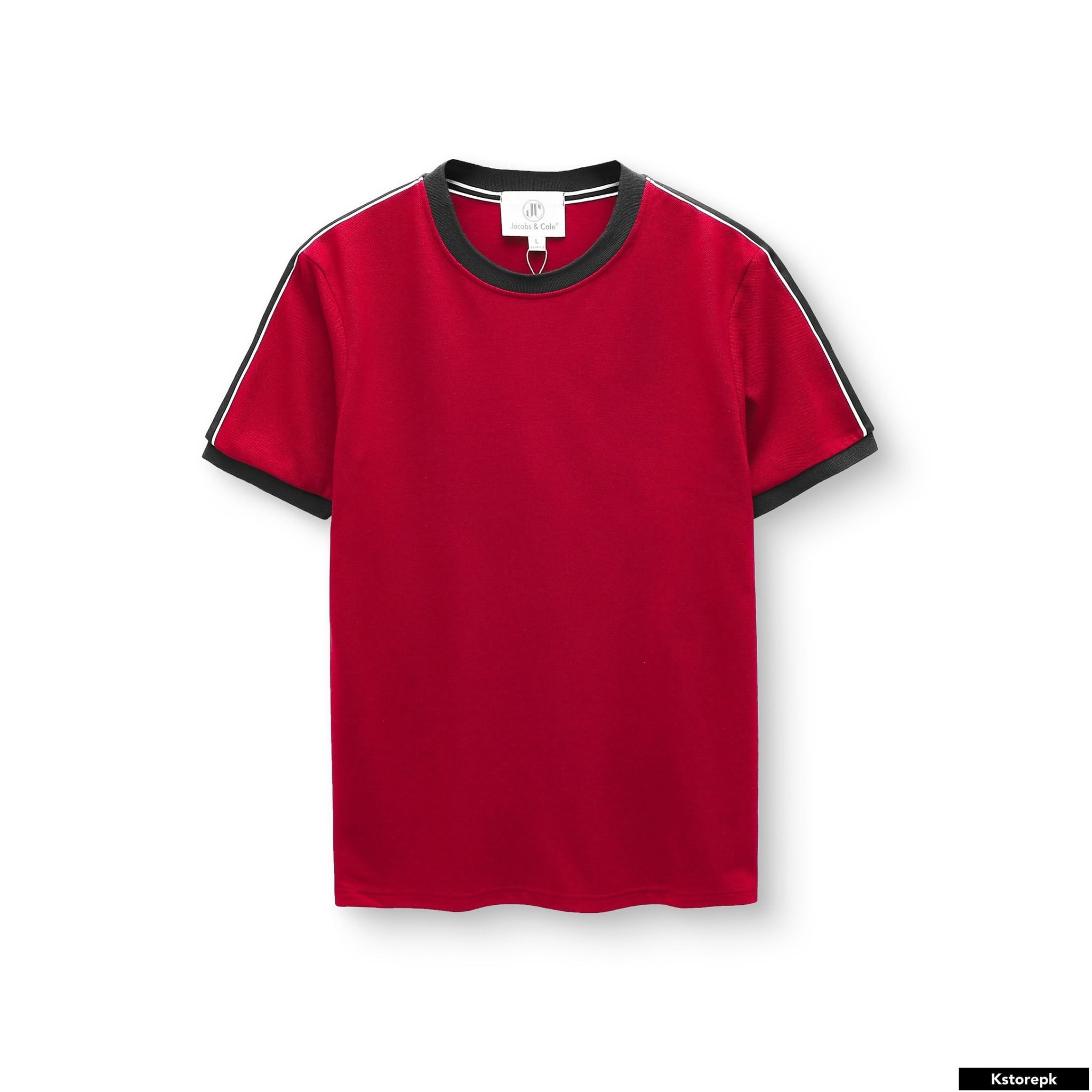  Áo thun JC4 trơn phối viền 