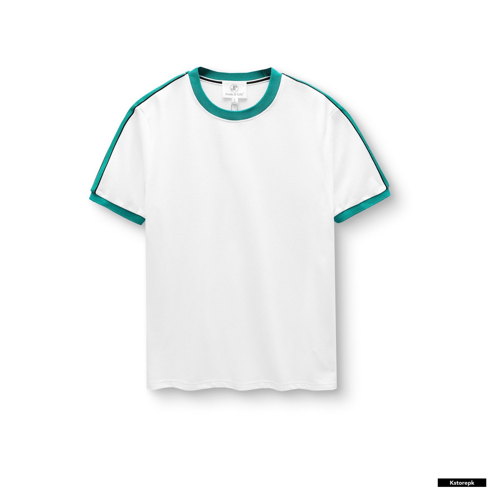  Áo thun JC4 trơn phối viền 