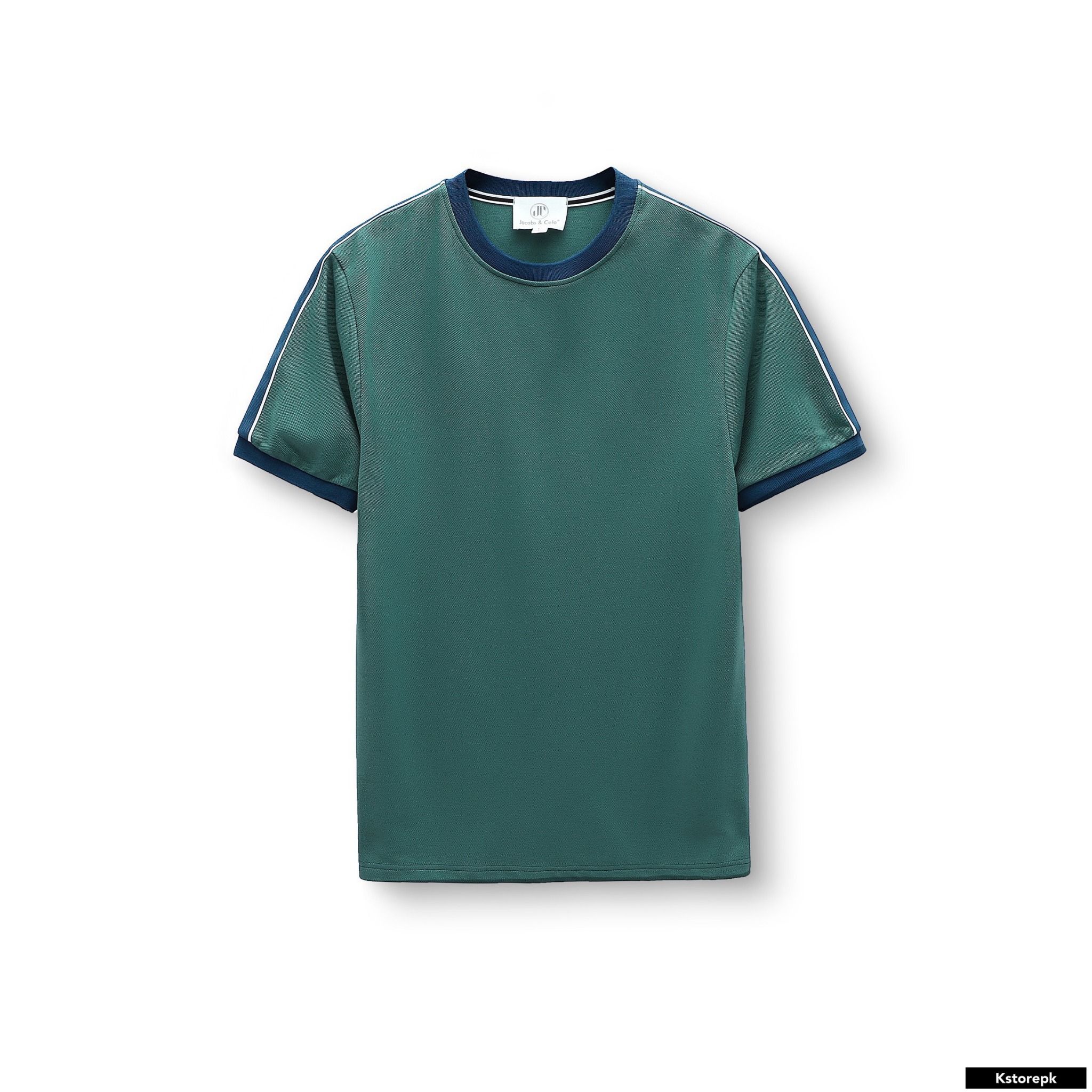  Áo thun JC4 trơn phối viền 