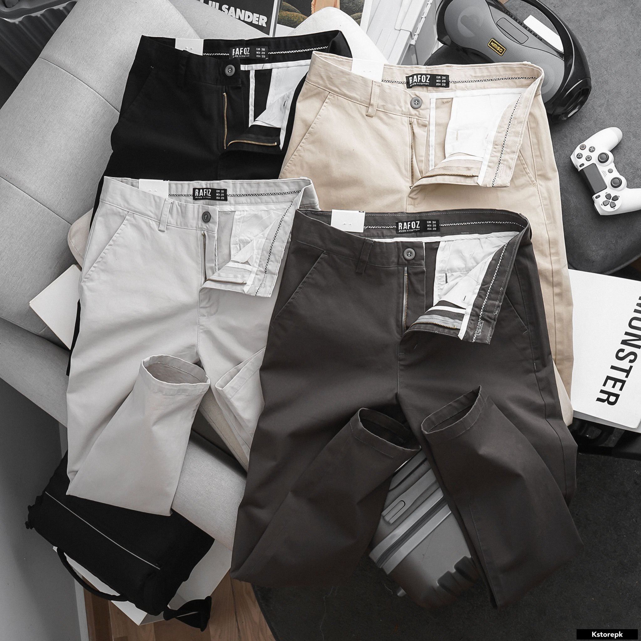  Quần kaki slimstraght Rafoz8 