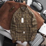  Áo sơ mi cotton BTN caro 4M 